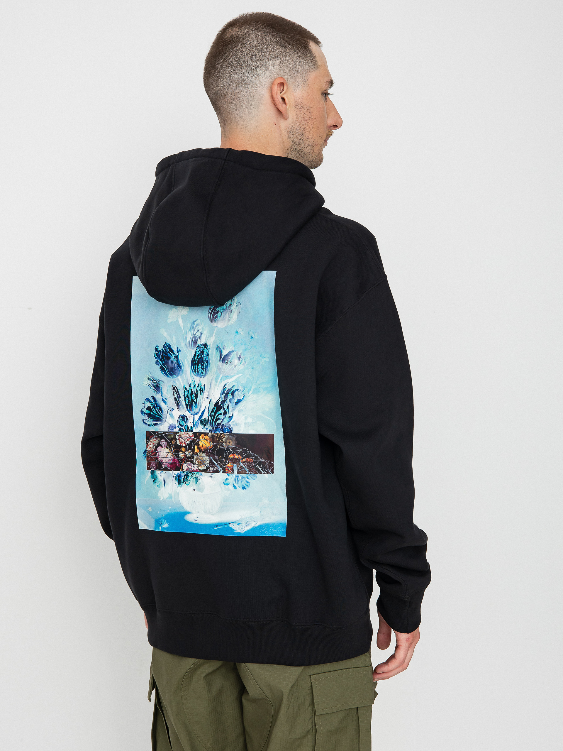 Mikina Nike SB Dstrtd Glmr GFX (black)