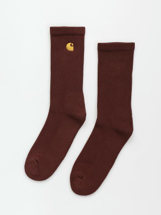 Ponožky Carhartt WIP Chase (amarone/gold)
