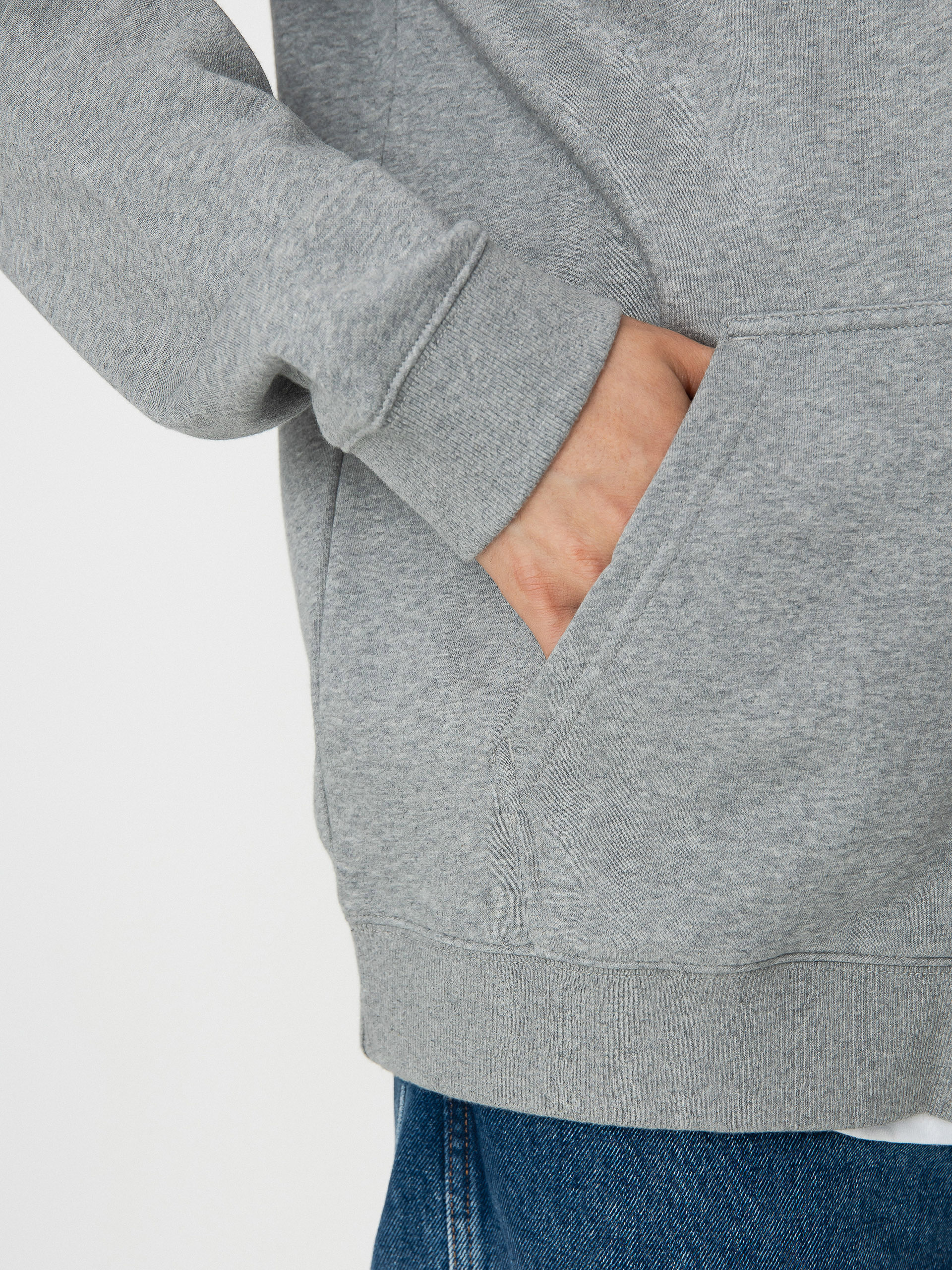 Mikina s kapucňou DC Baseline ZHD (medium grey heather)