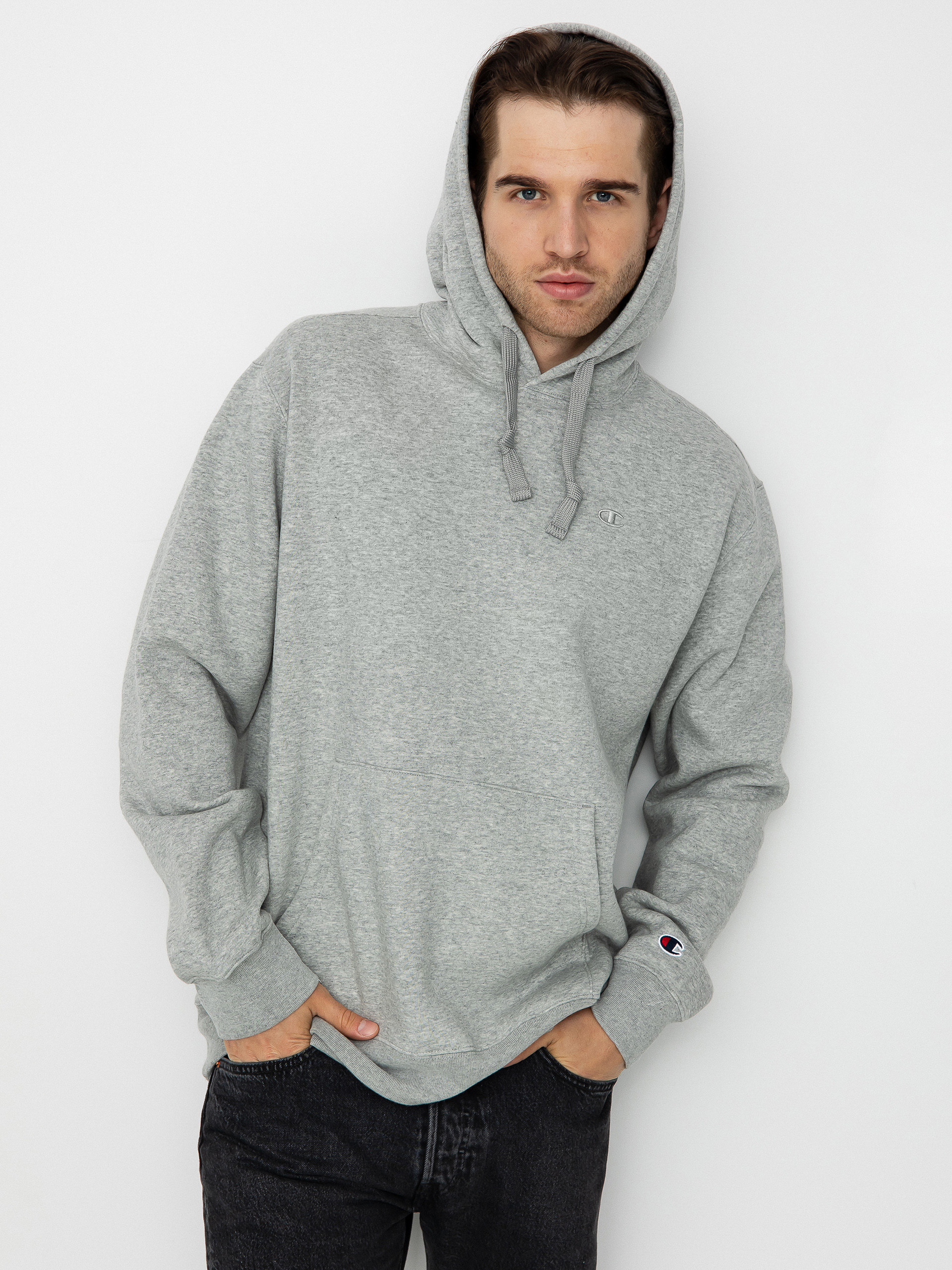 Mikina s kapucňou Champion Hooded Sweatshirt 219065 HD (nogm)