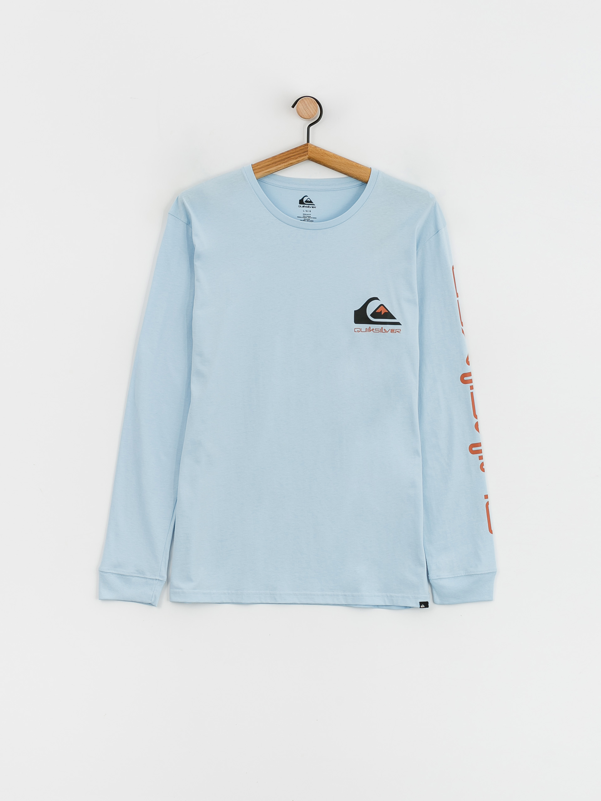 Triko Quiksilver Omni Logo (clear sky)