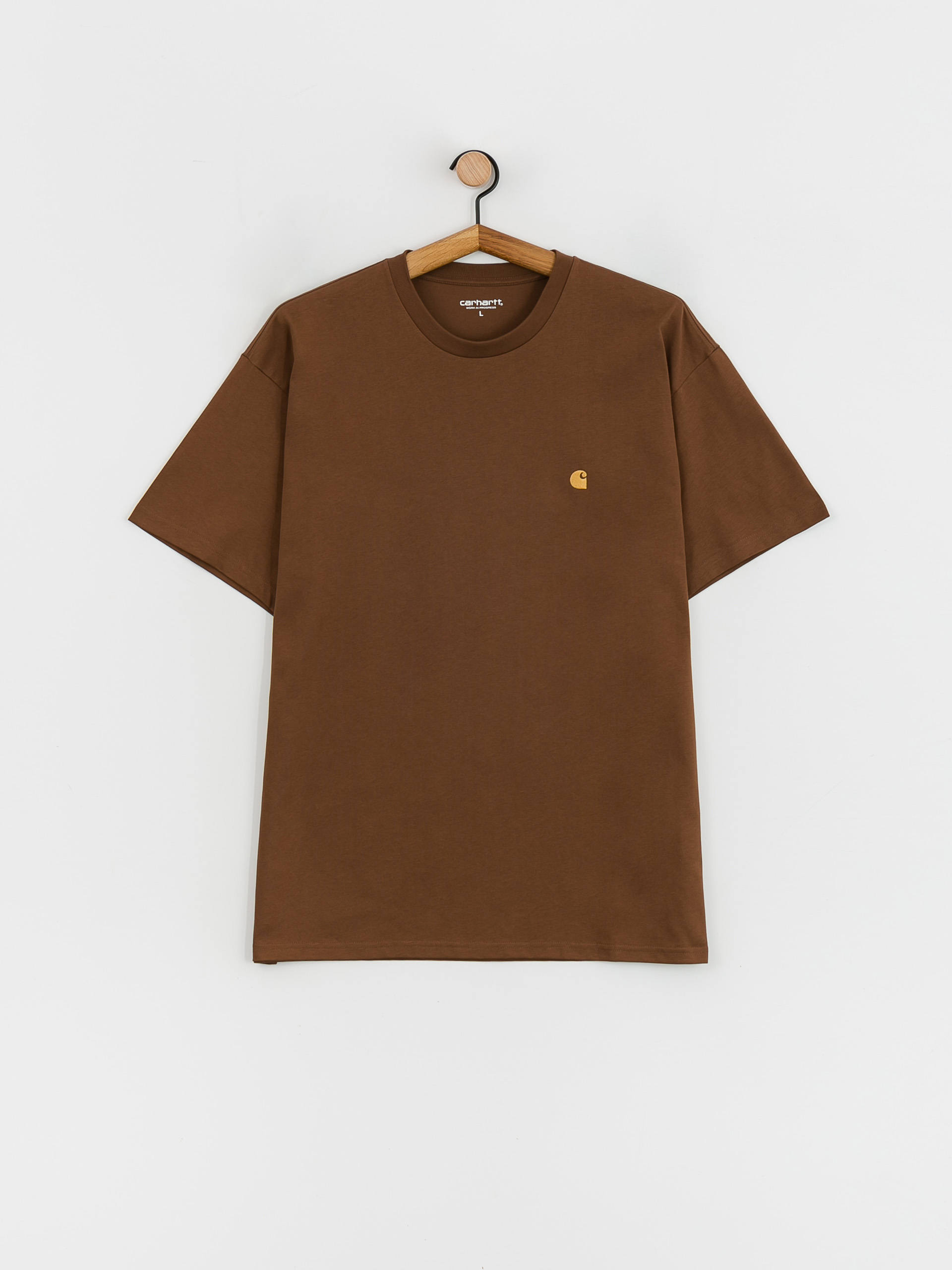 Tričko Carhartt WIP Chase (tamarind/gold)