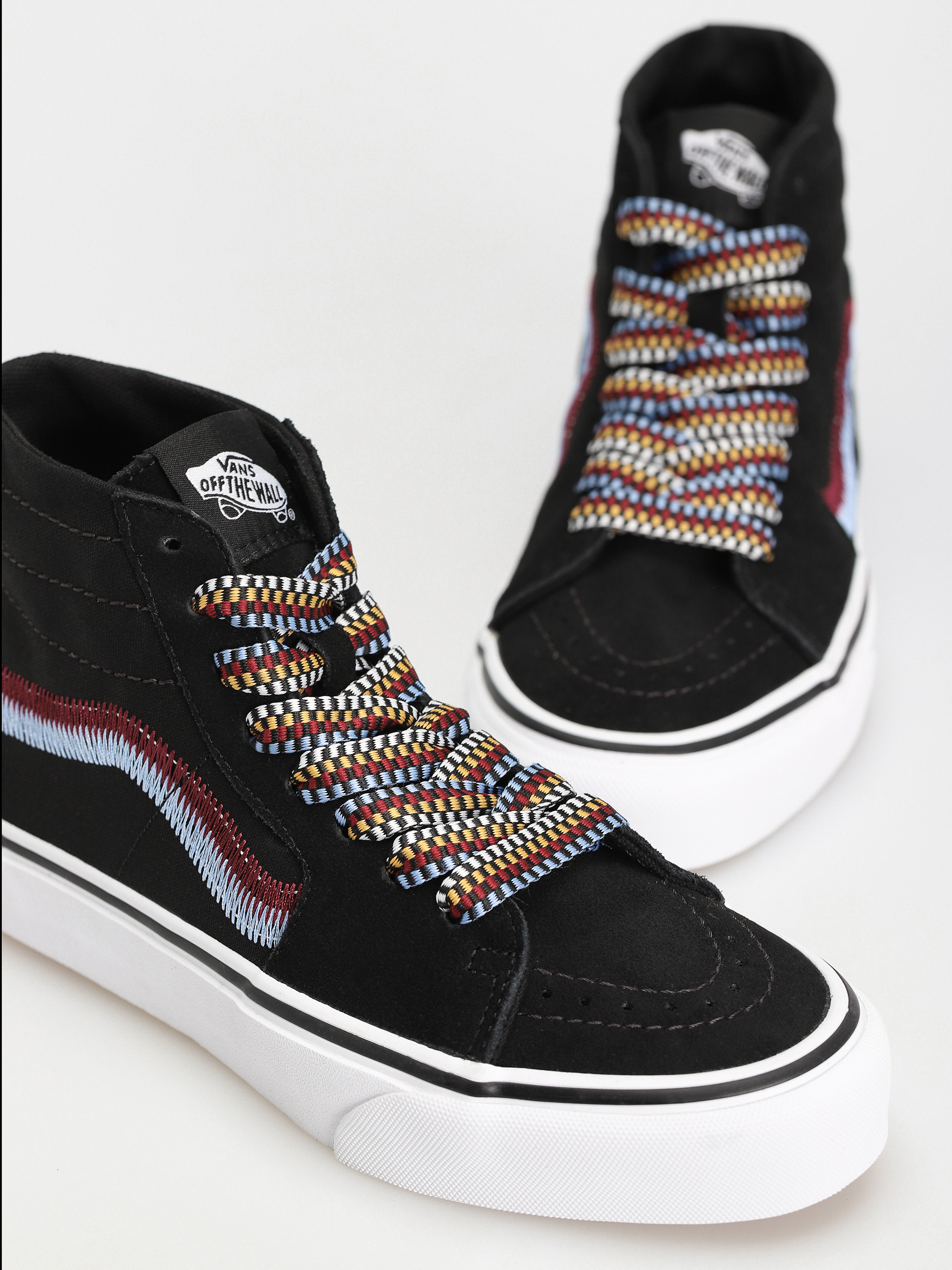 Topánky Vans Sk8 Hi Tapered (embroidery black)