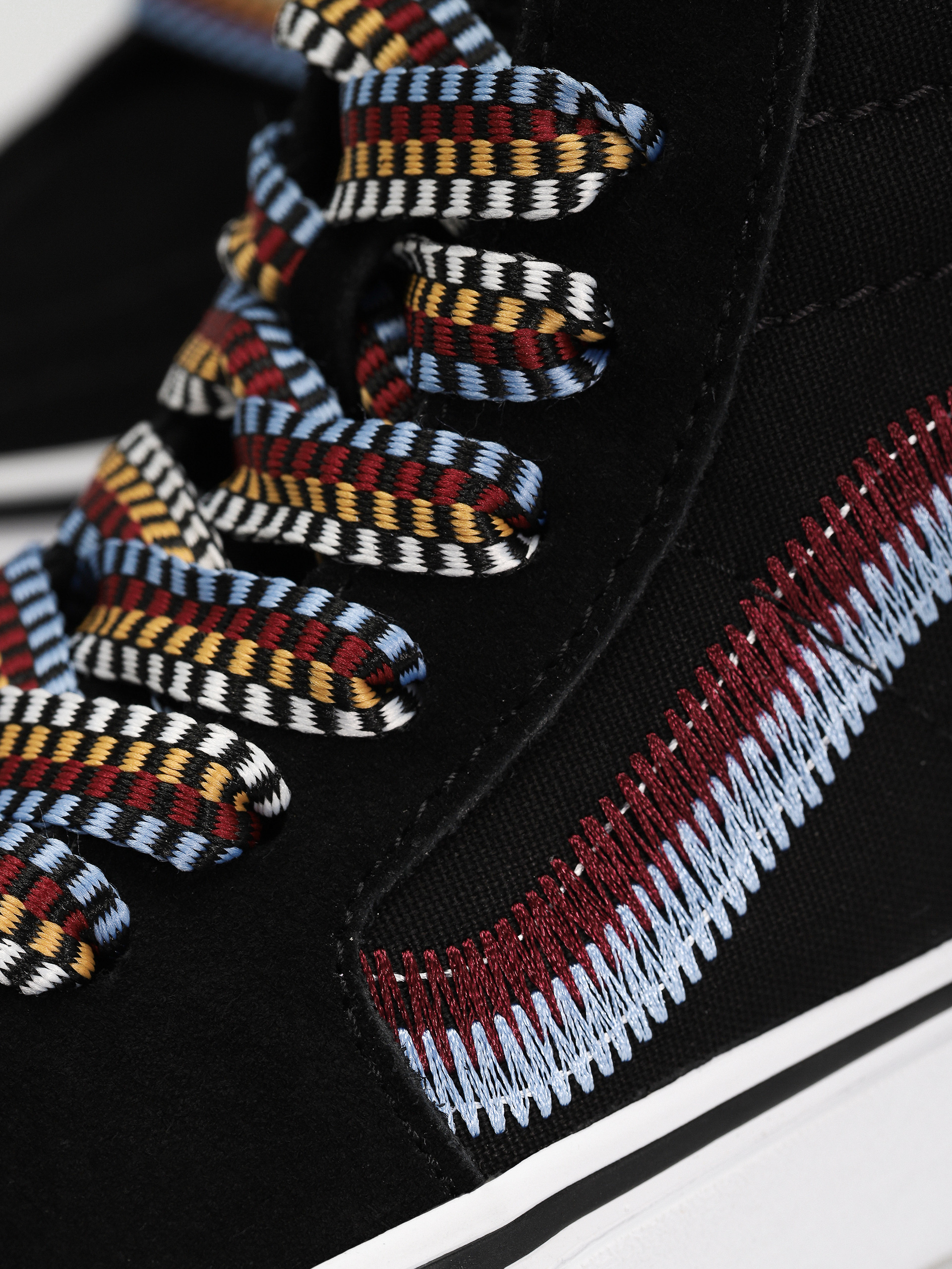 Topánky Vans Sk8 Hi Tapered (embroidery black)