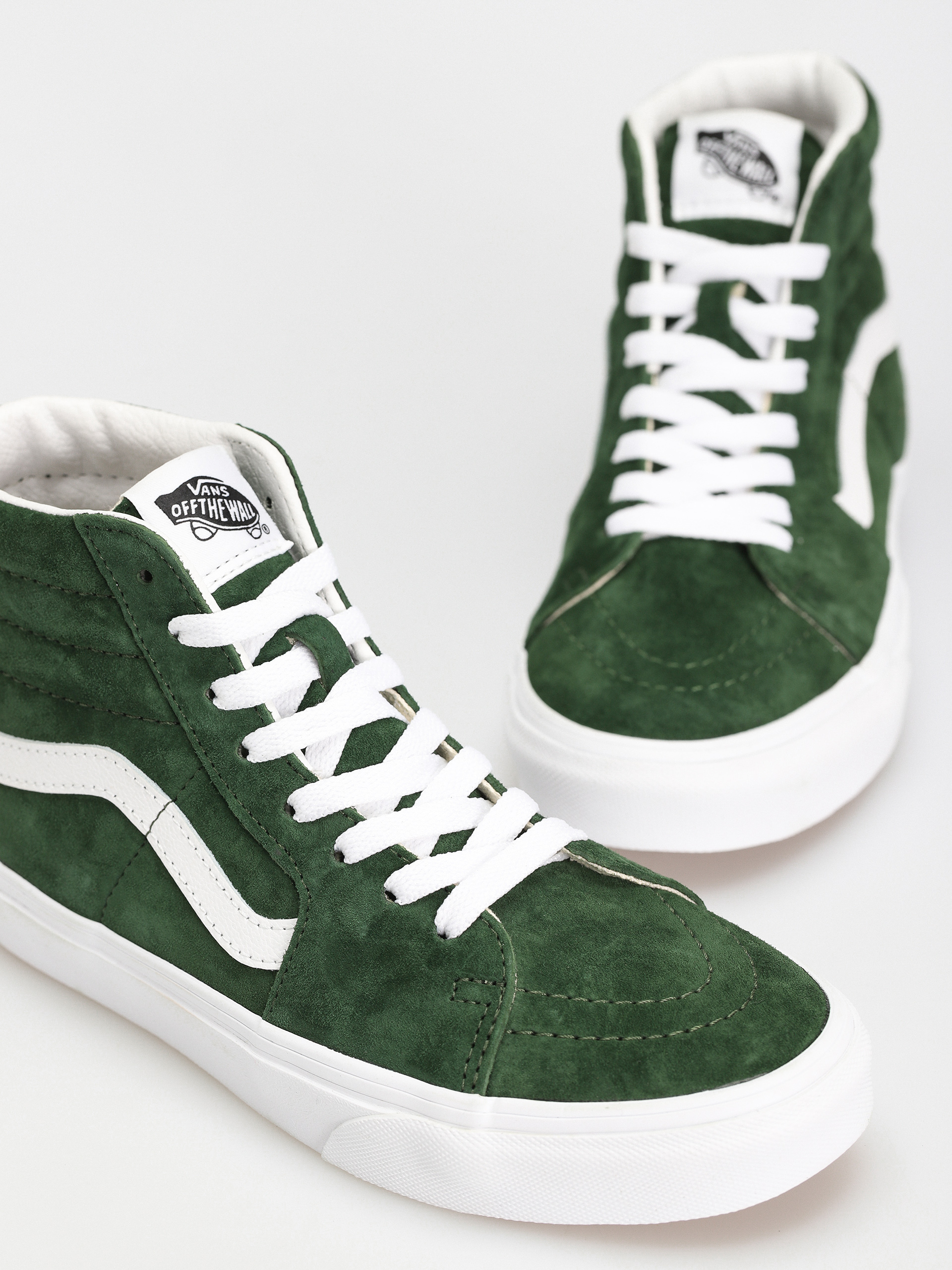 Topánky Vans Sk8 Hi (pig suede douglas fir)