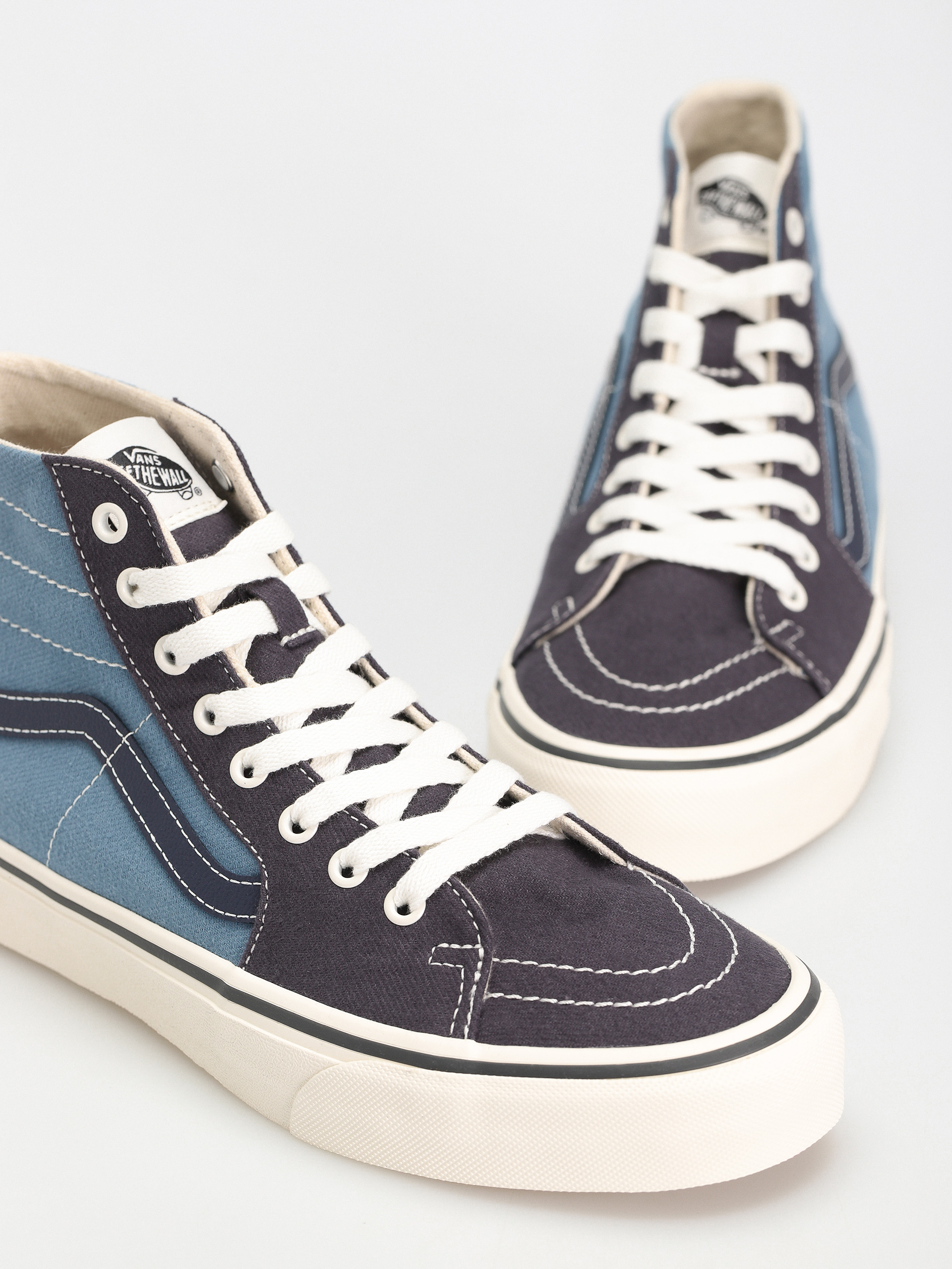 Topánky Vans Sk8 Hi Tapered Vr3 (twill blue multi)