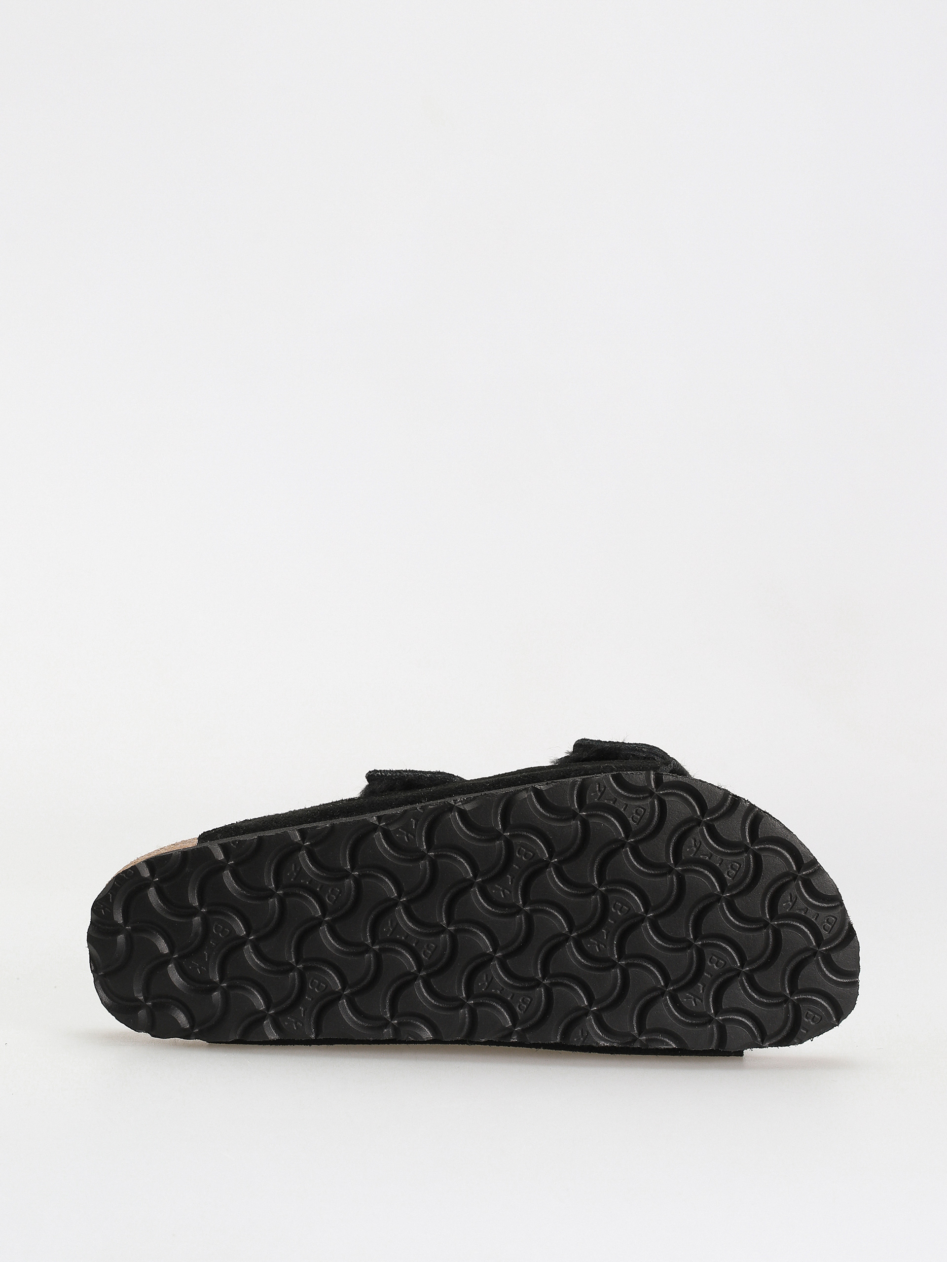 Šľapky Birkenstock Arizona Suede Leather Narrow Wmn (black)