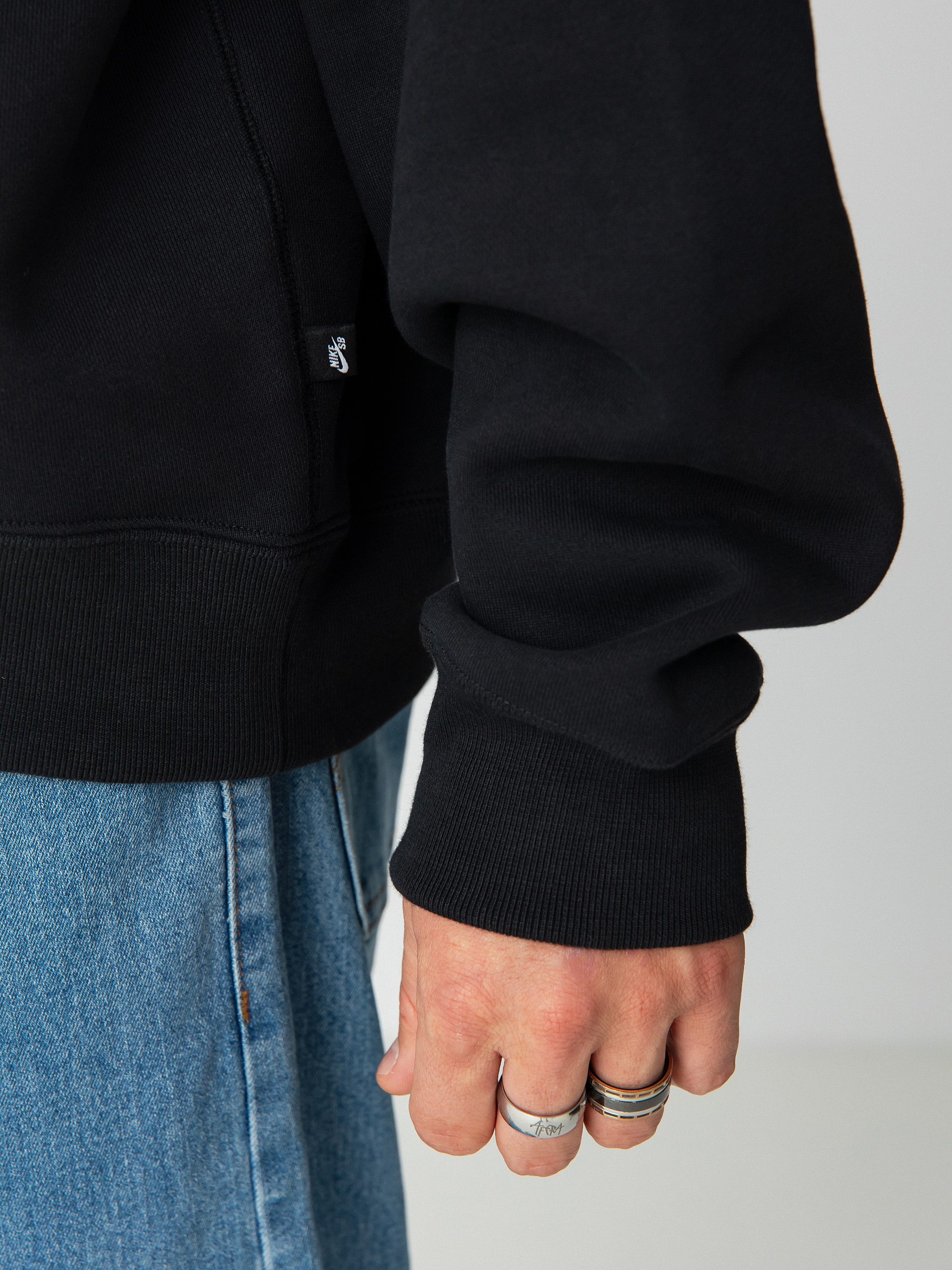 Mikina Nike SB Crew Fade Gfx (black)