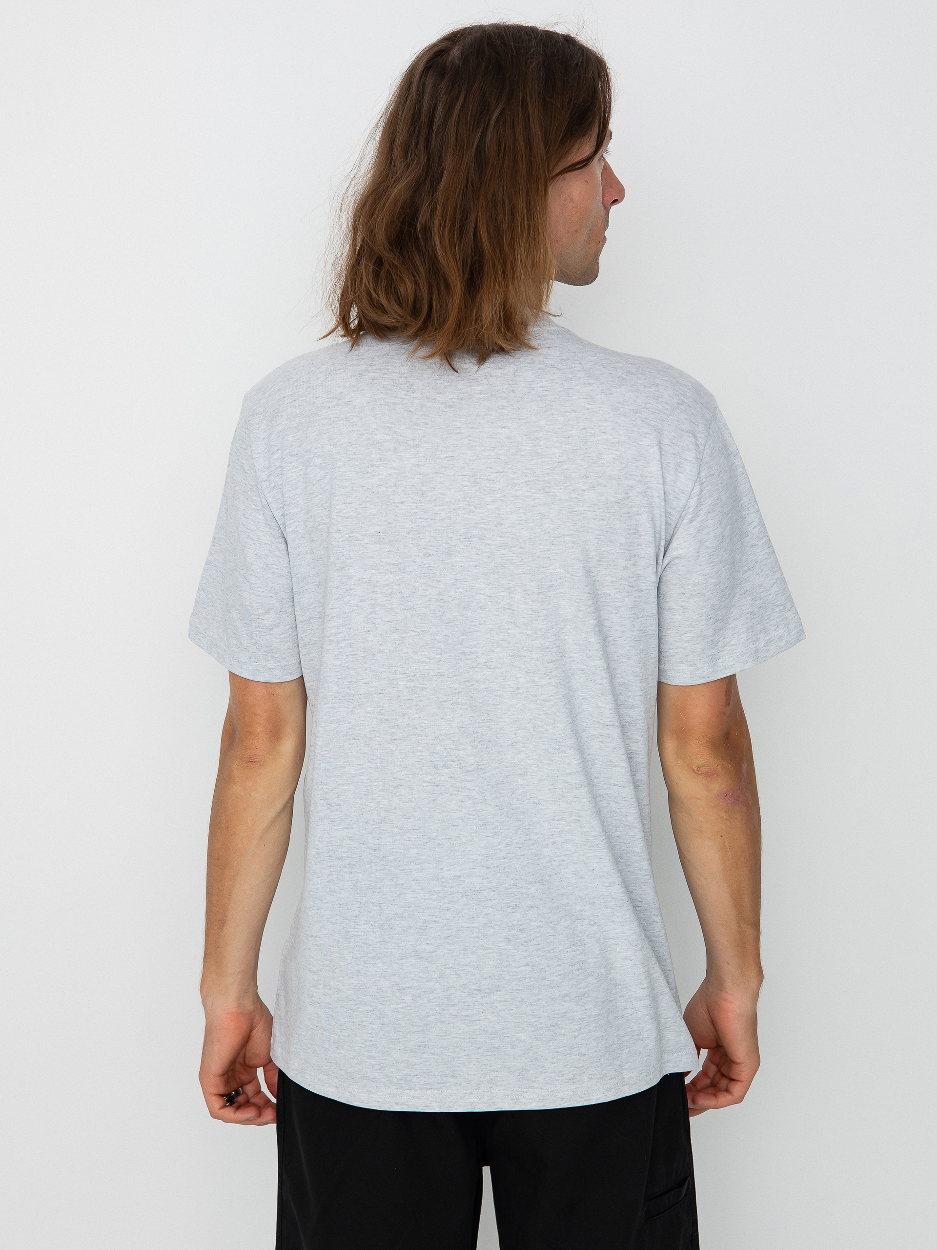 Tričko Carhartt WIP Script (ash heather/liberty)