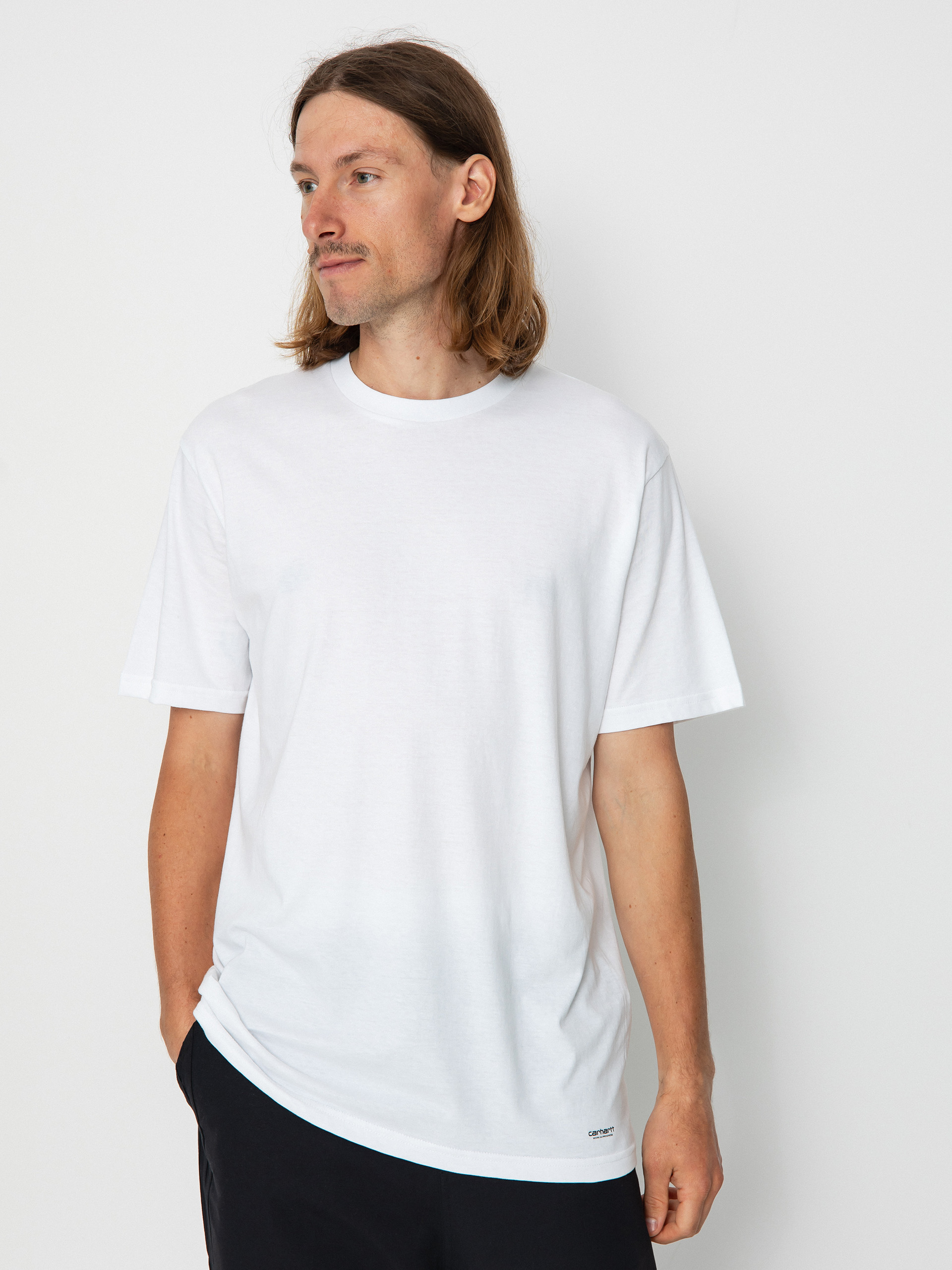 Tričko Carhartt WIP Standard Crew Neck (white white)