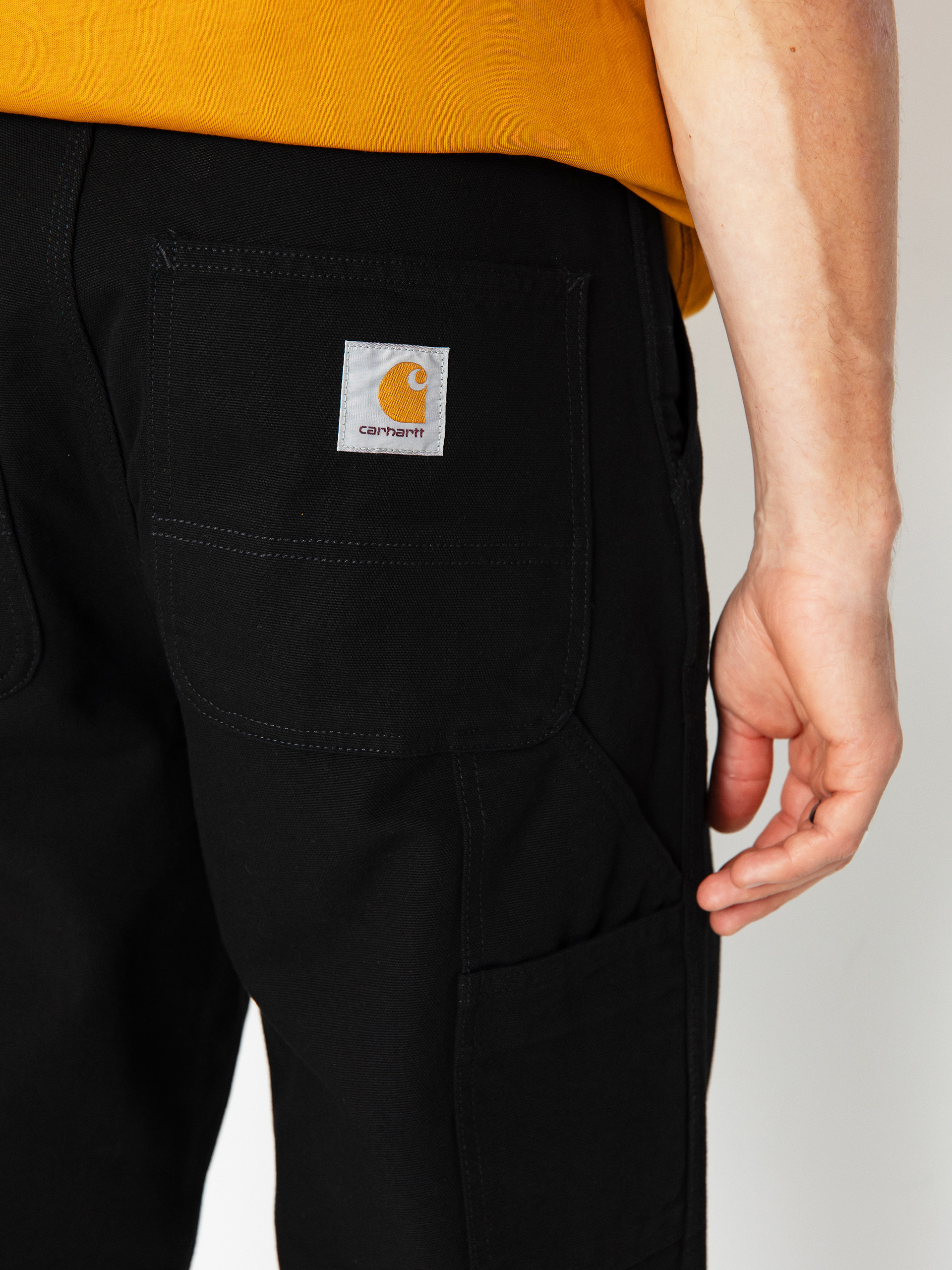 Nohavice Carhartt WIP Single Knee (black)