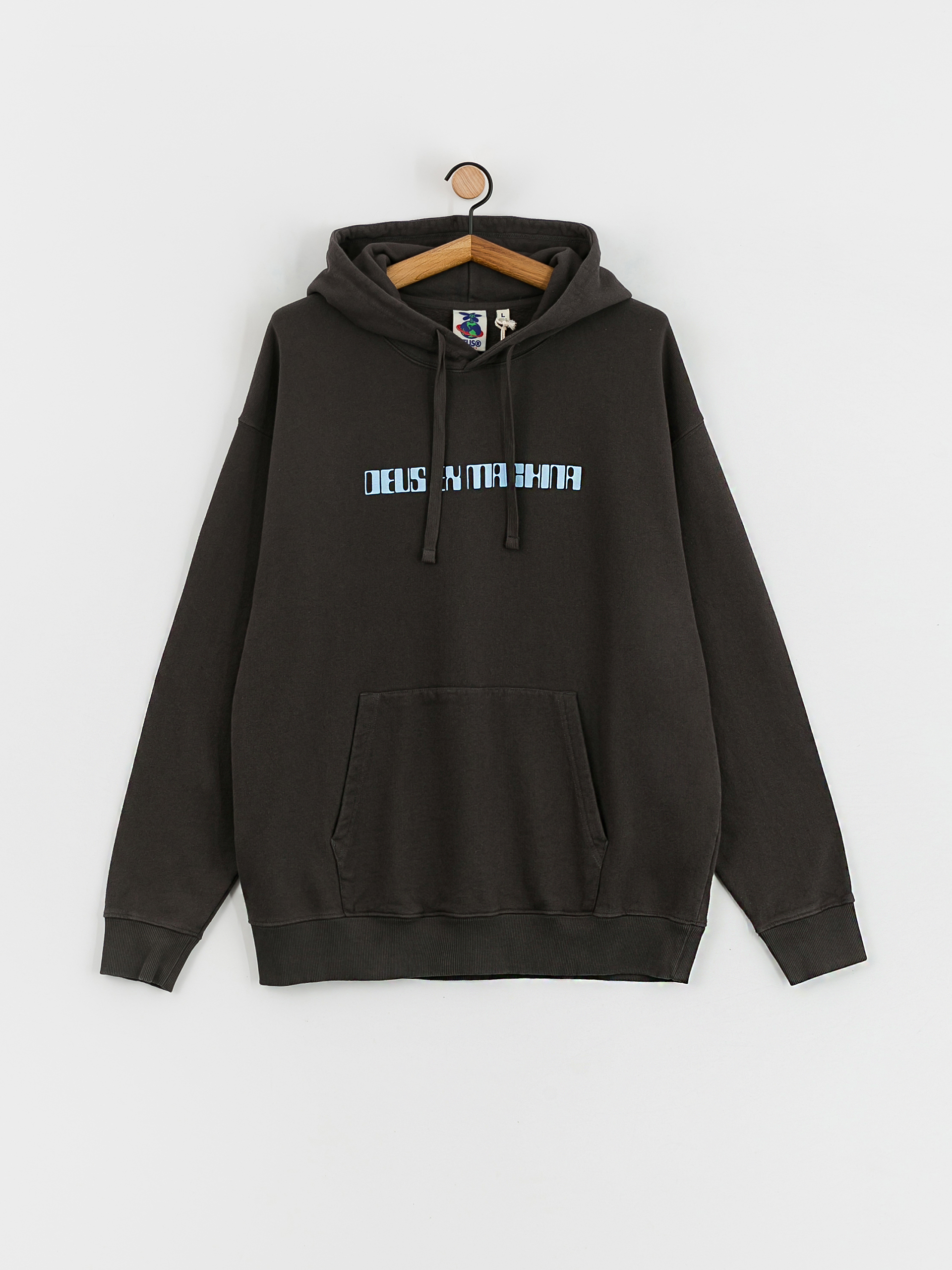 Mikina s kapucňou Deus Ex Machina Rvr Tech HD (anthracite)