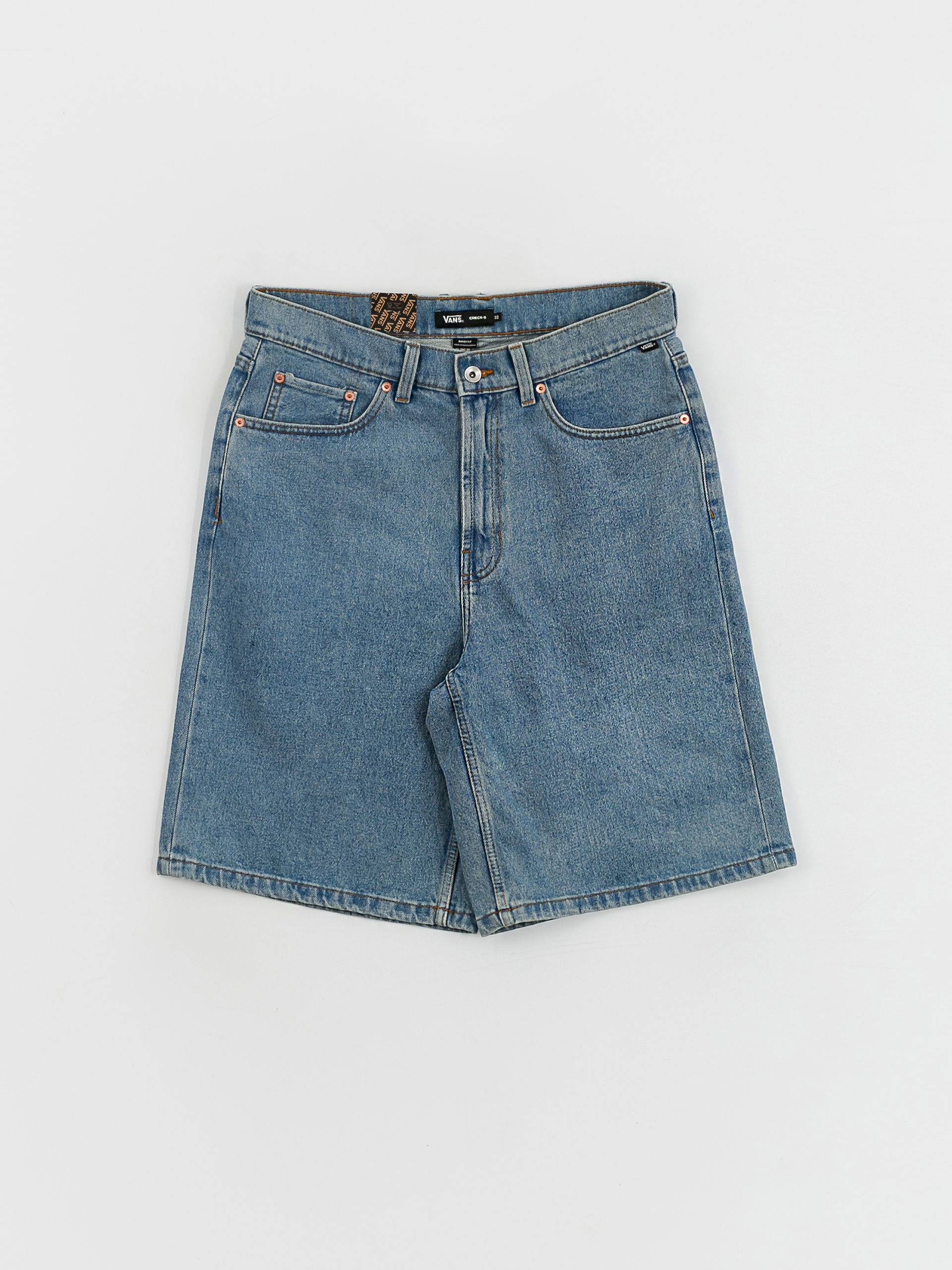 Kraťasy Vans Check 5 Baggy Denim (stonewash/blue)