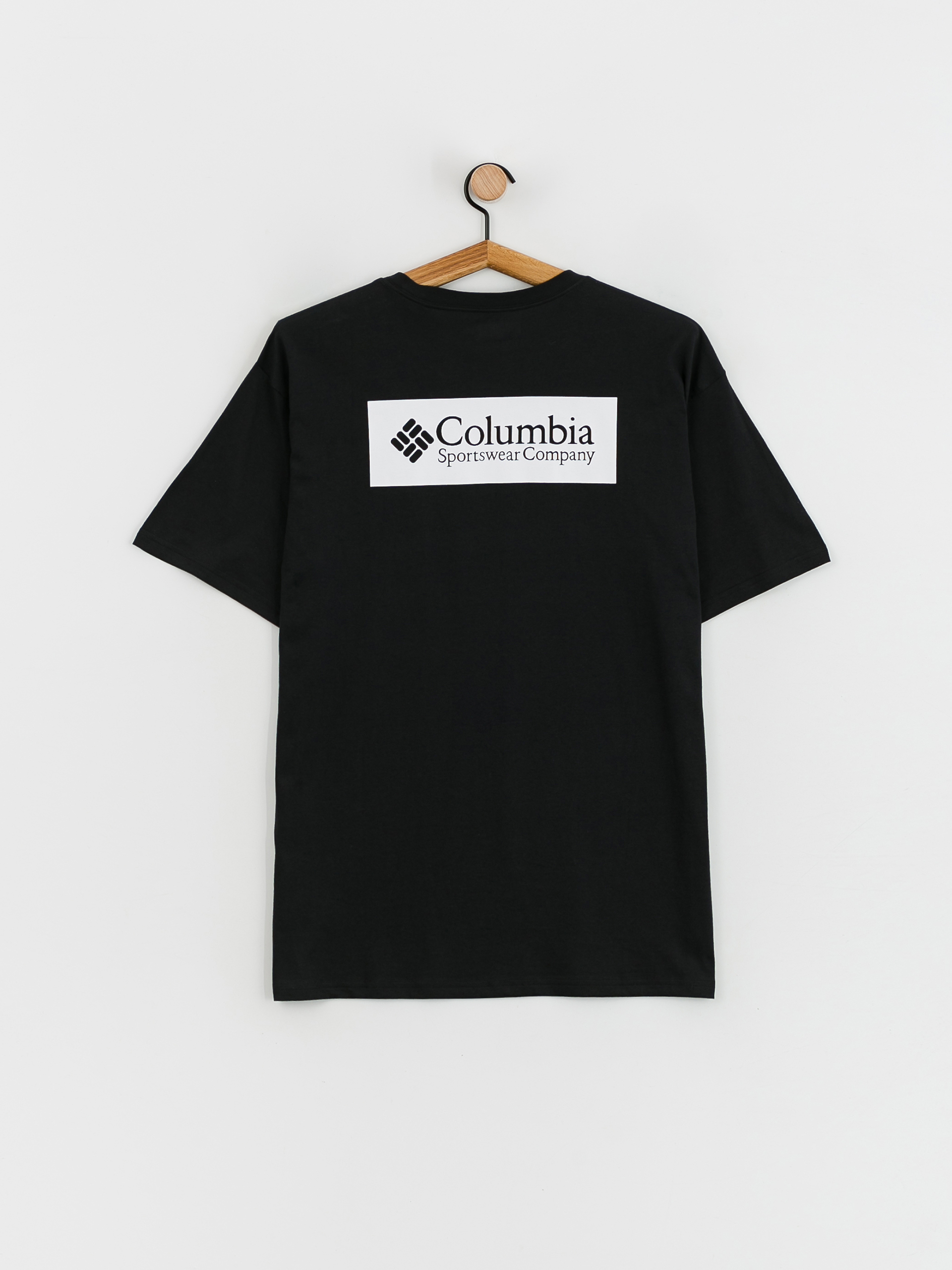 Tričko Columbia North Cascades (black/csc box logo)