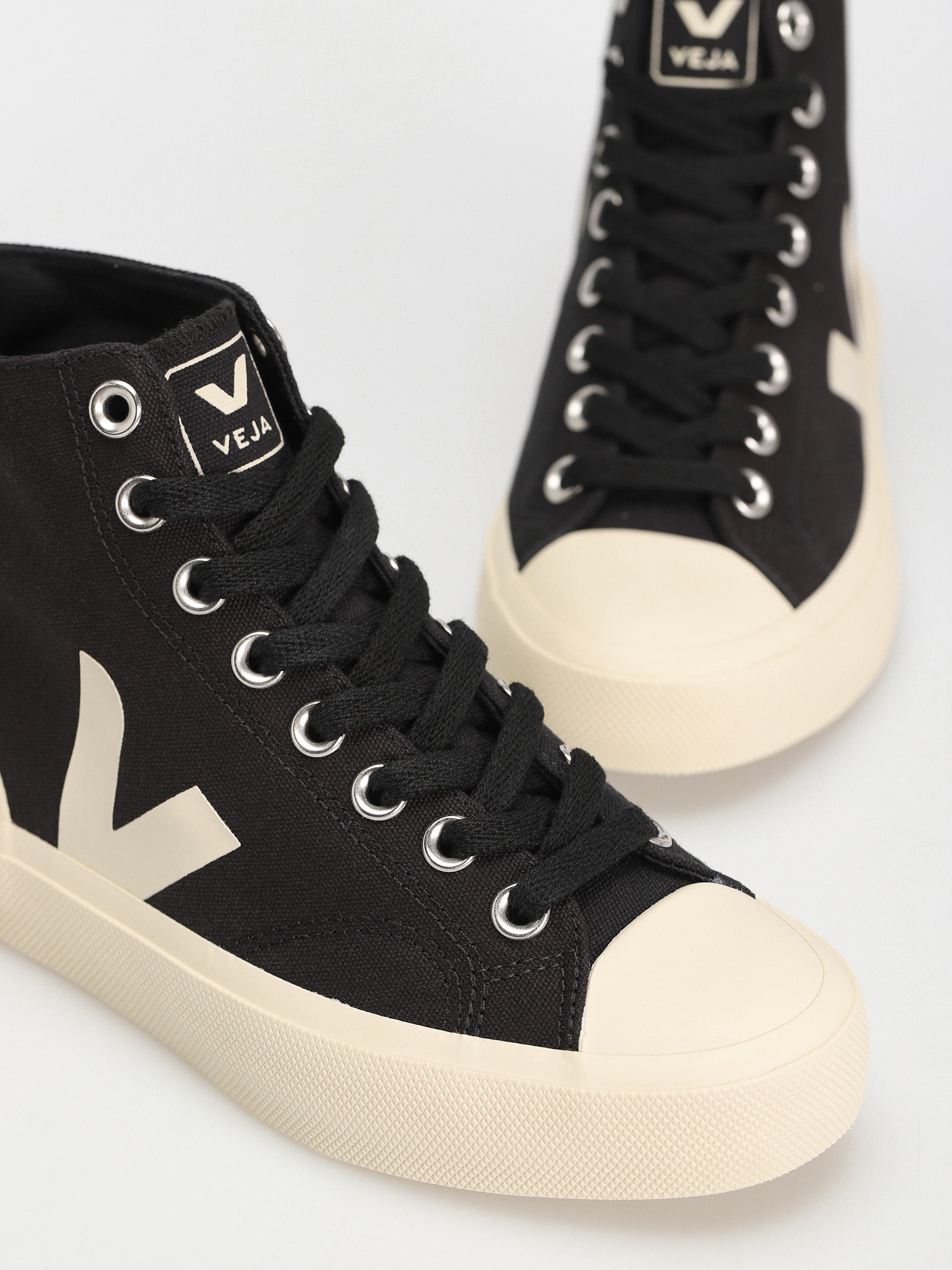 Topánky Veja Wata II Canvas Wmn (black pierre)