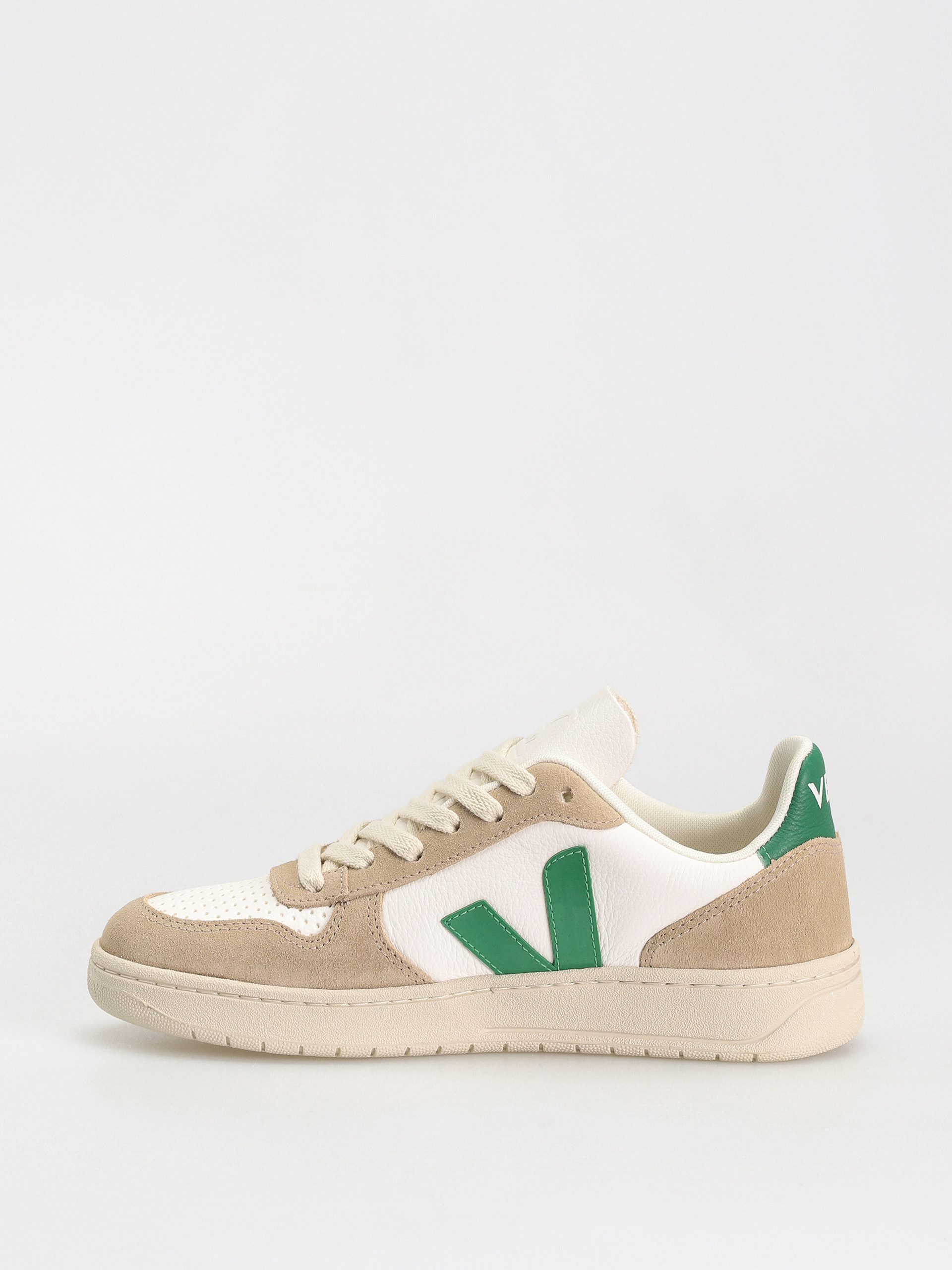 Topánky Veja V-10 Wmn (extra white emeraude sahara)