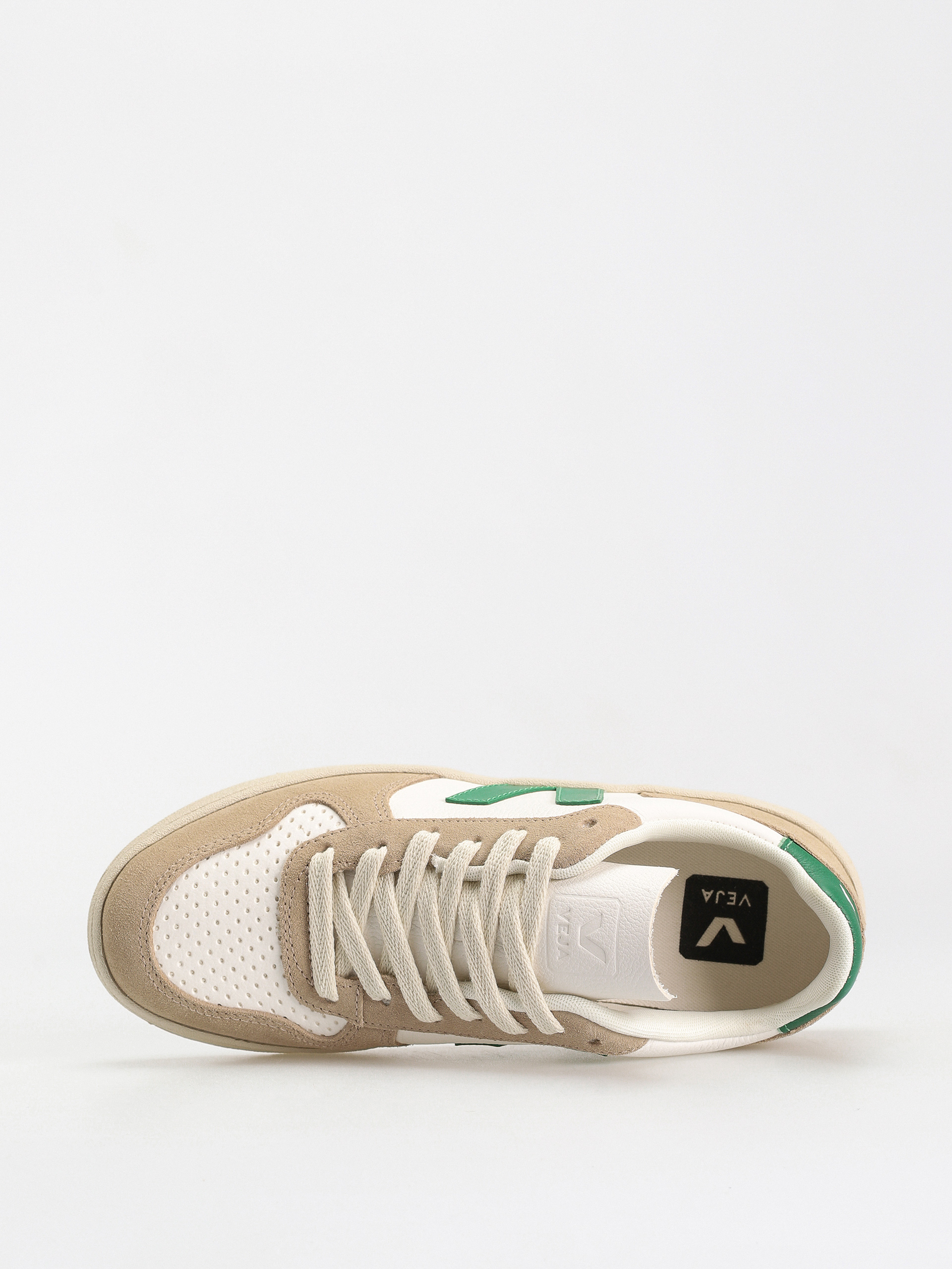 Topánky Veja V-10 Wmn (extra white emeraude sahara)