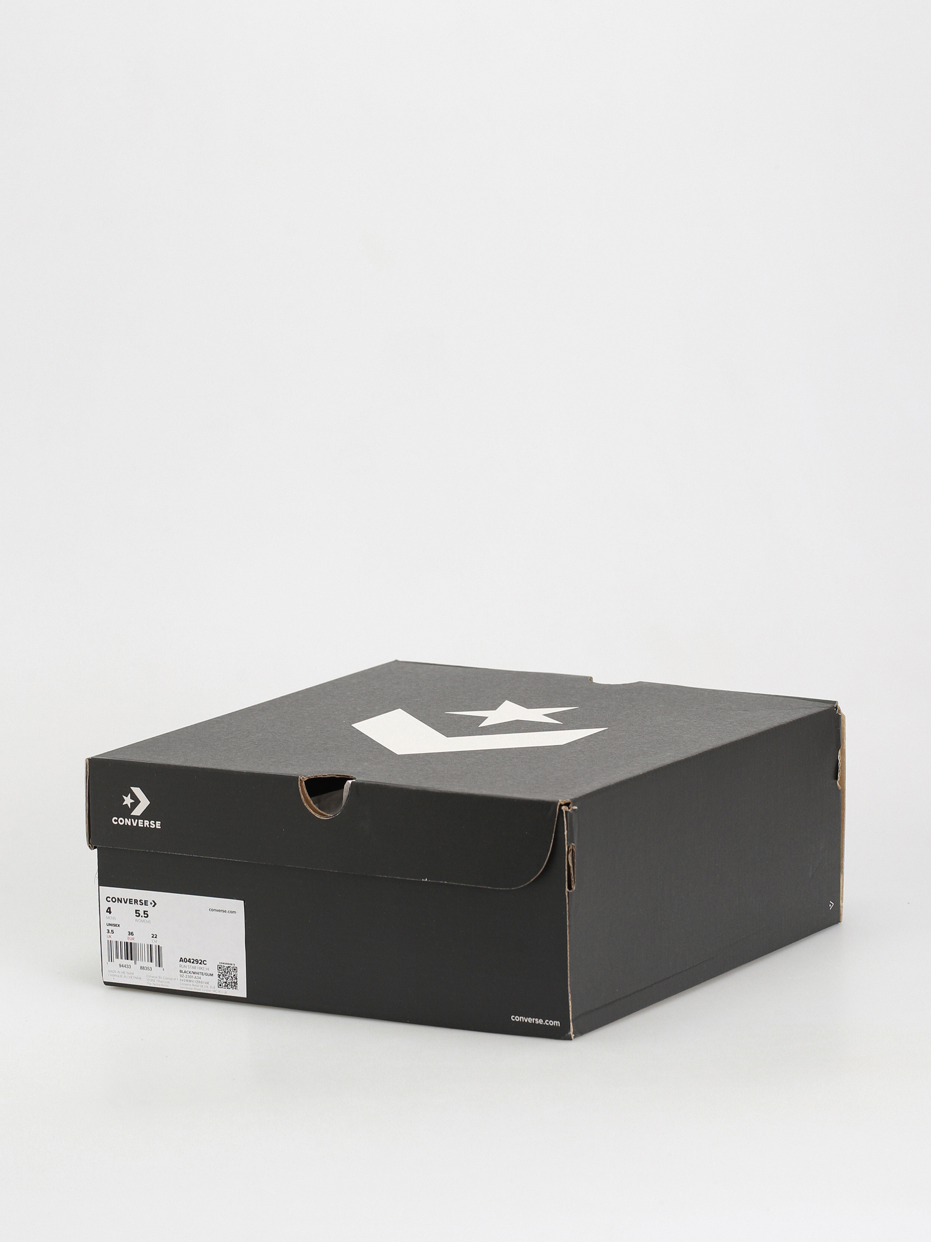 Topánky Converse Run Star Hike Hi (black/white/gum)