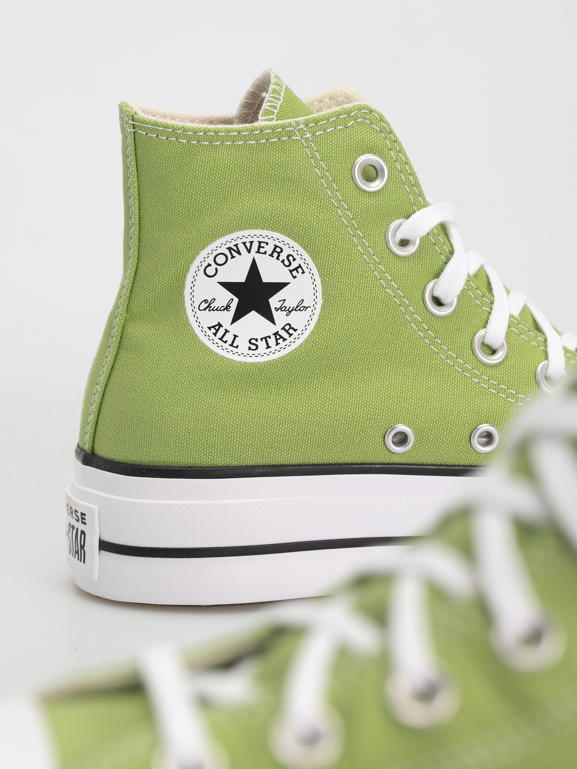 Tenisky Converse Chuck Taylor All Star Lift Hi Wmn (vitality green/white/black)
