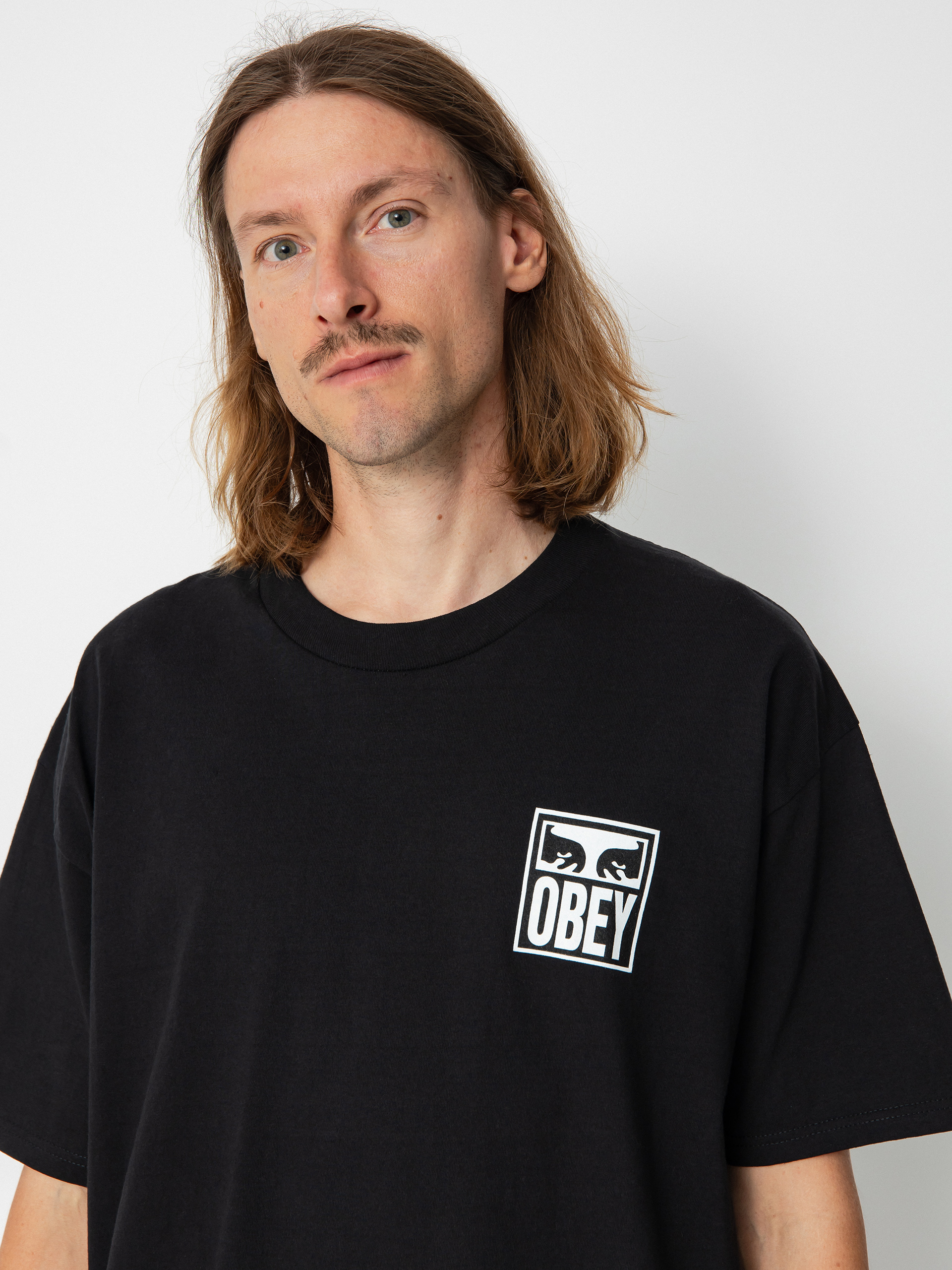 Tričko OBEY Eyes Icon 2 (black)