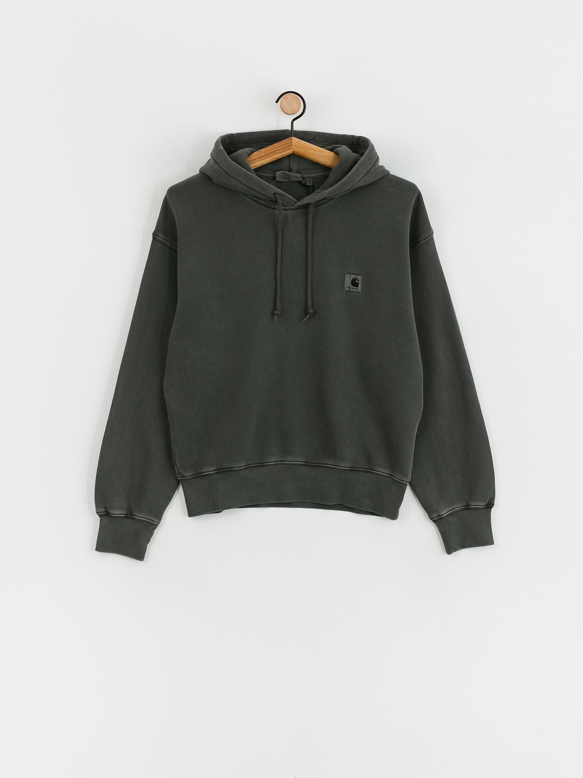Mikina s kapucňou Carhartt WIP Nelson HD Wmn (black)