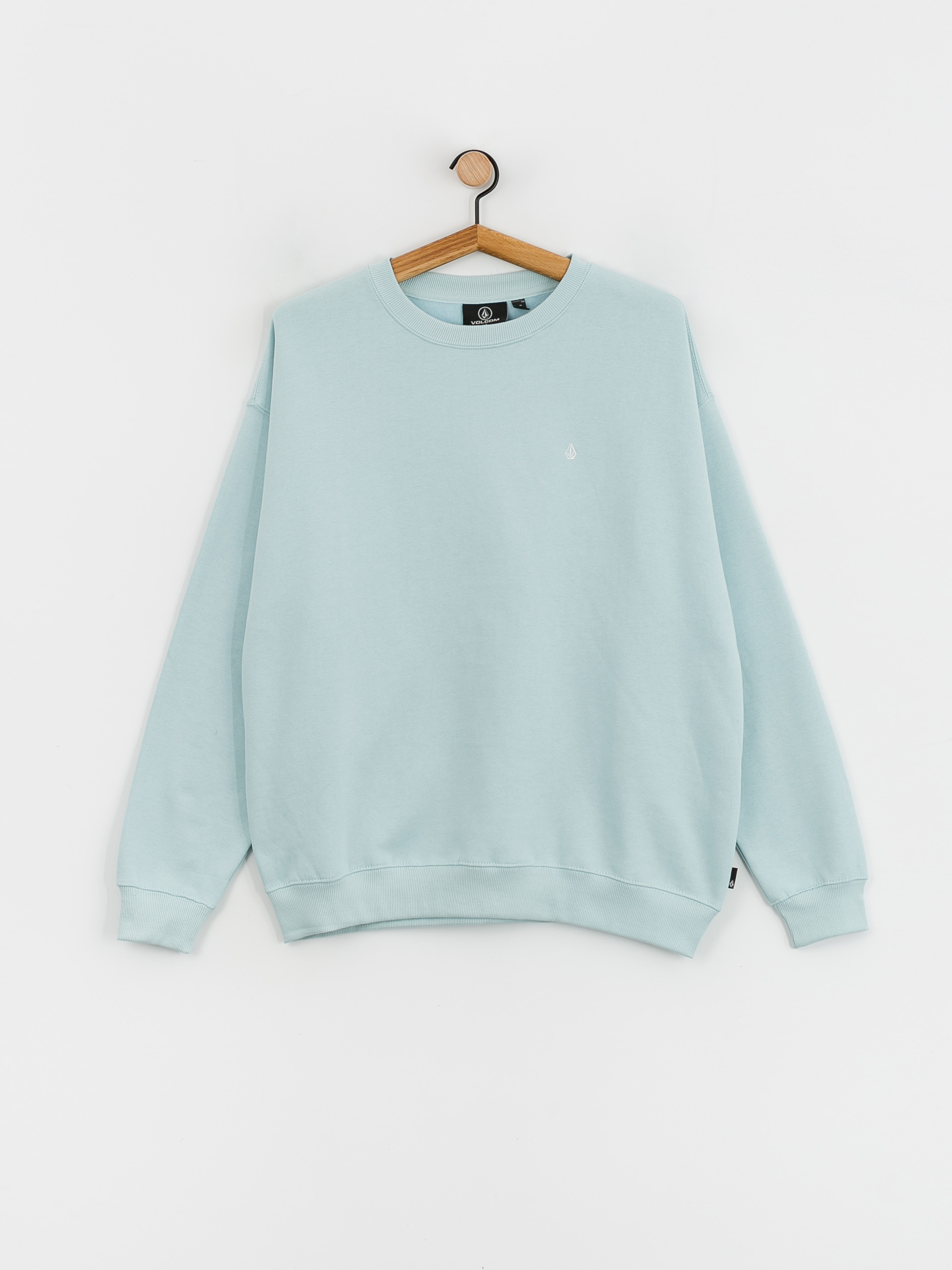 Mikina Volcom Single Stone Crew (misty blue)