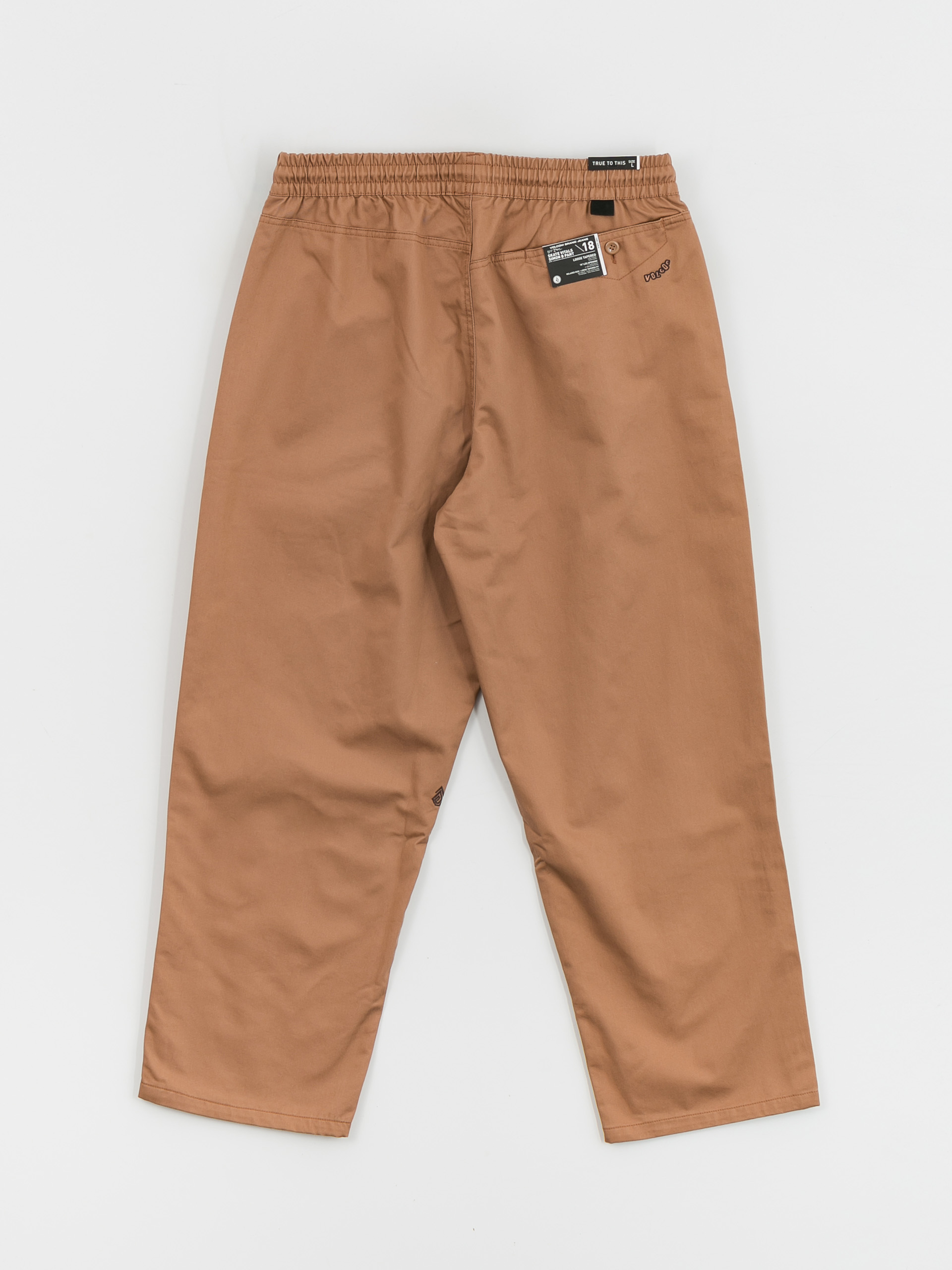 Nohavice Volcom Skate Vitals Simon B Ew (dusty brown)