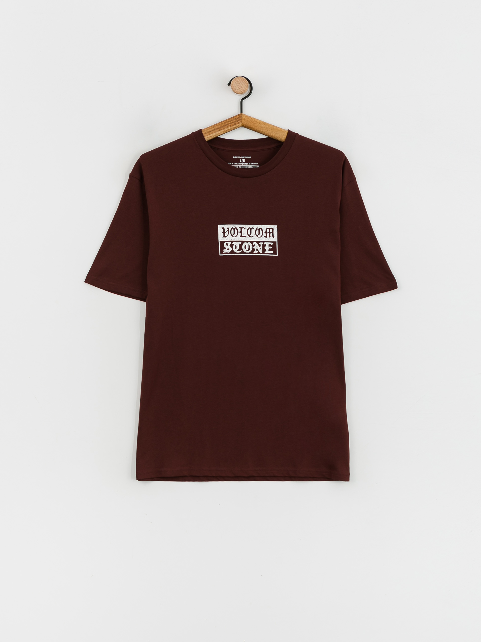 Tričko Volcom Globstok Bsc (bitter chocolate)