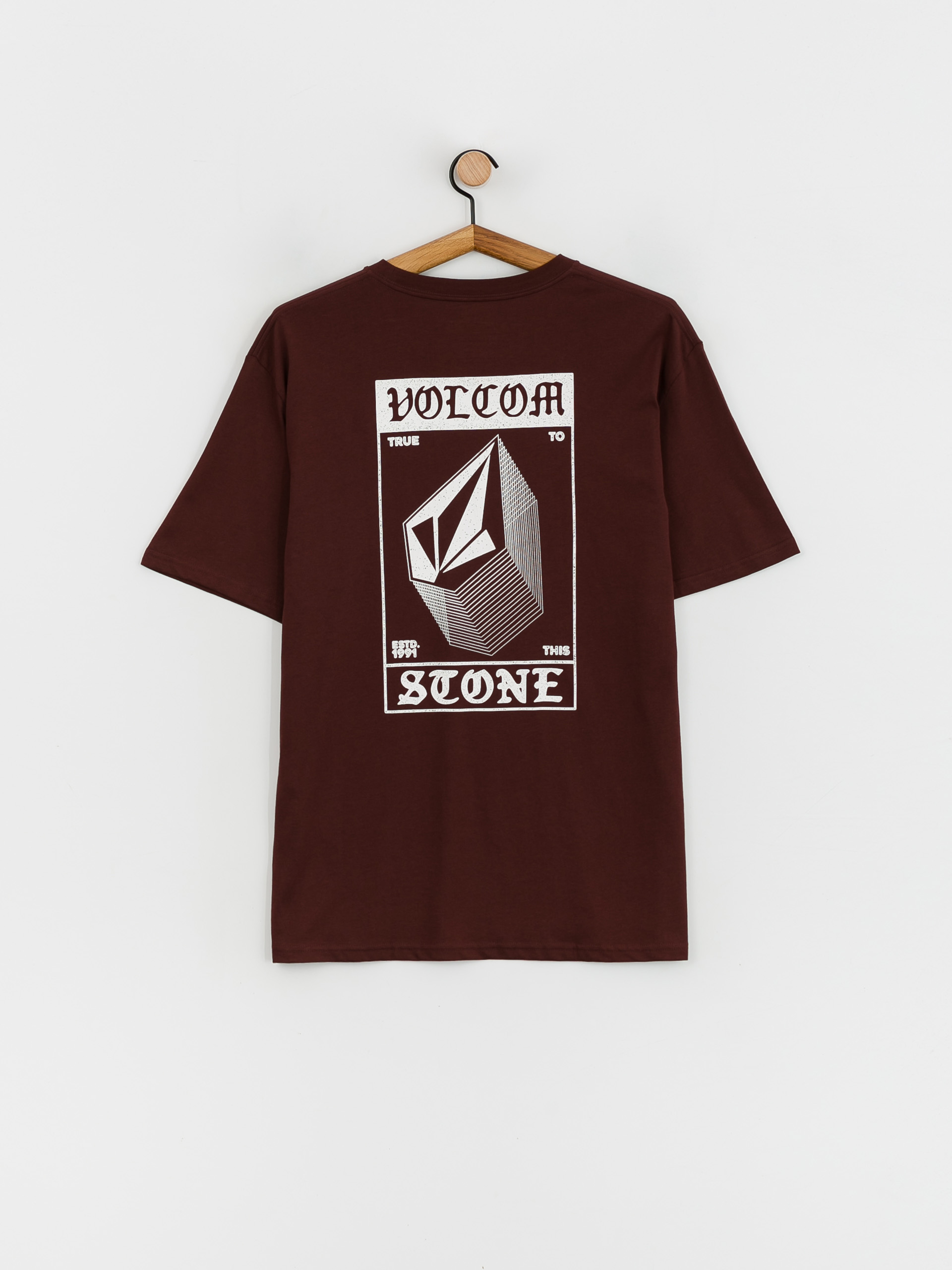 Tričko Volcom Globstok Bsc (bitter chocolate)