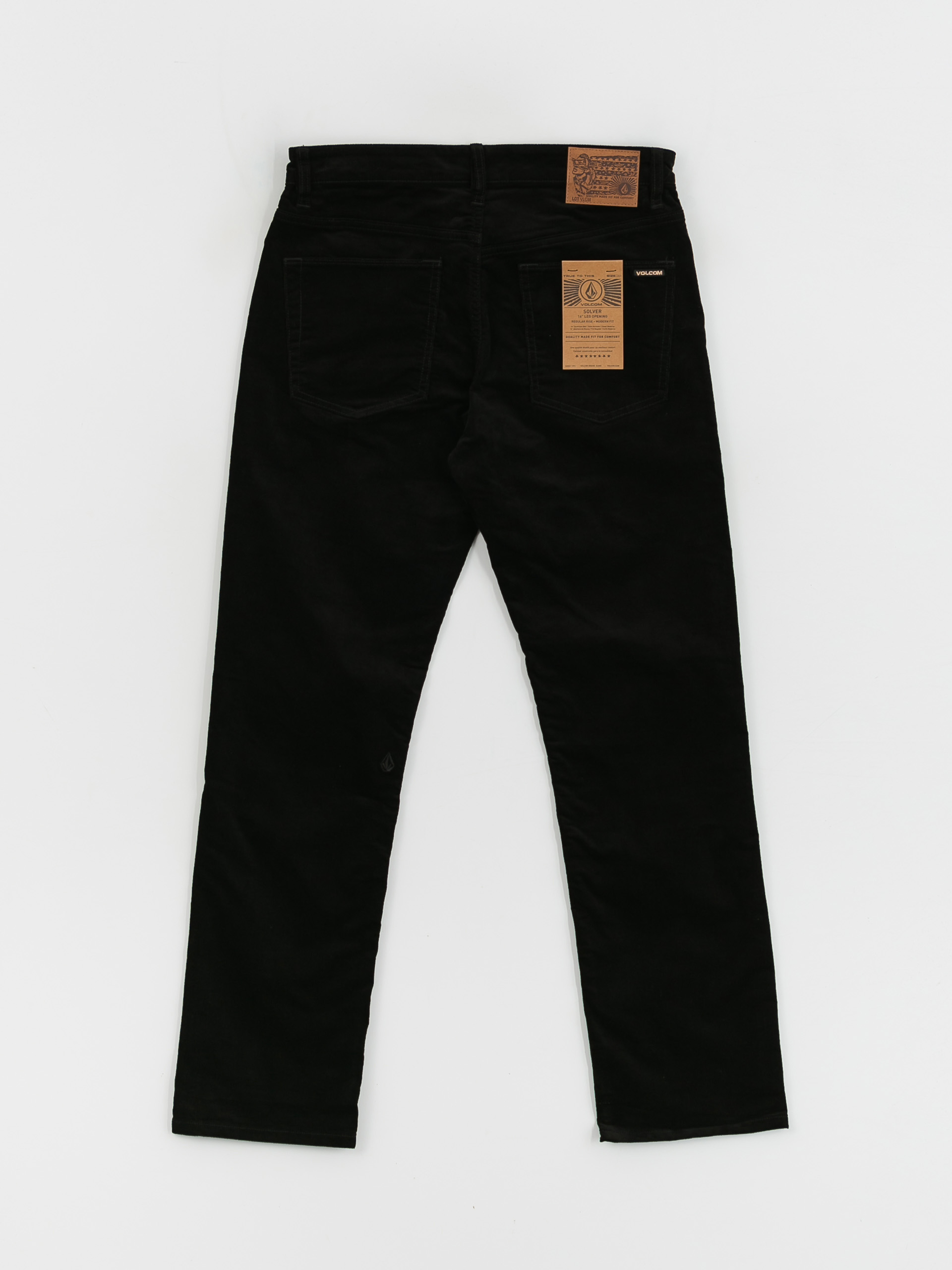 Nohavice Volcom Solver 5 Pocket Cord (black)