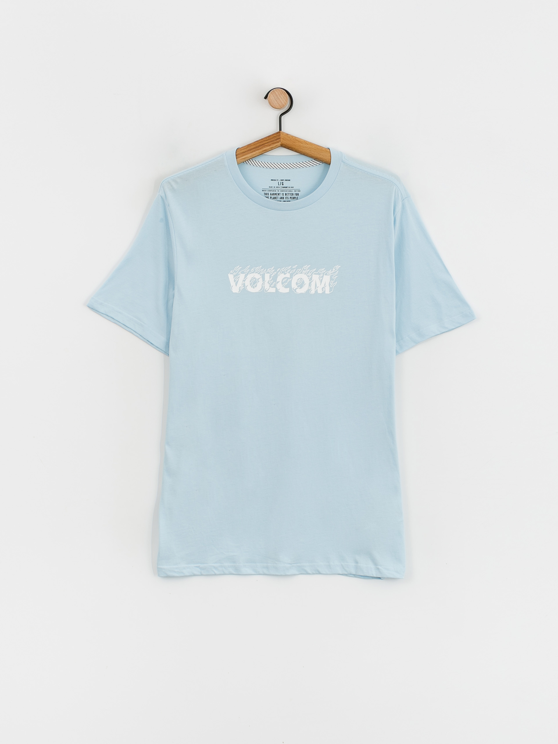 Tričko Volcom Firefight (misty blue)