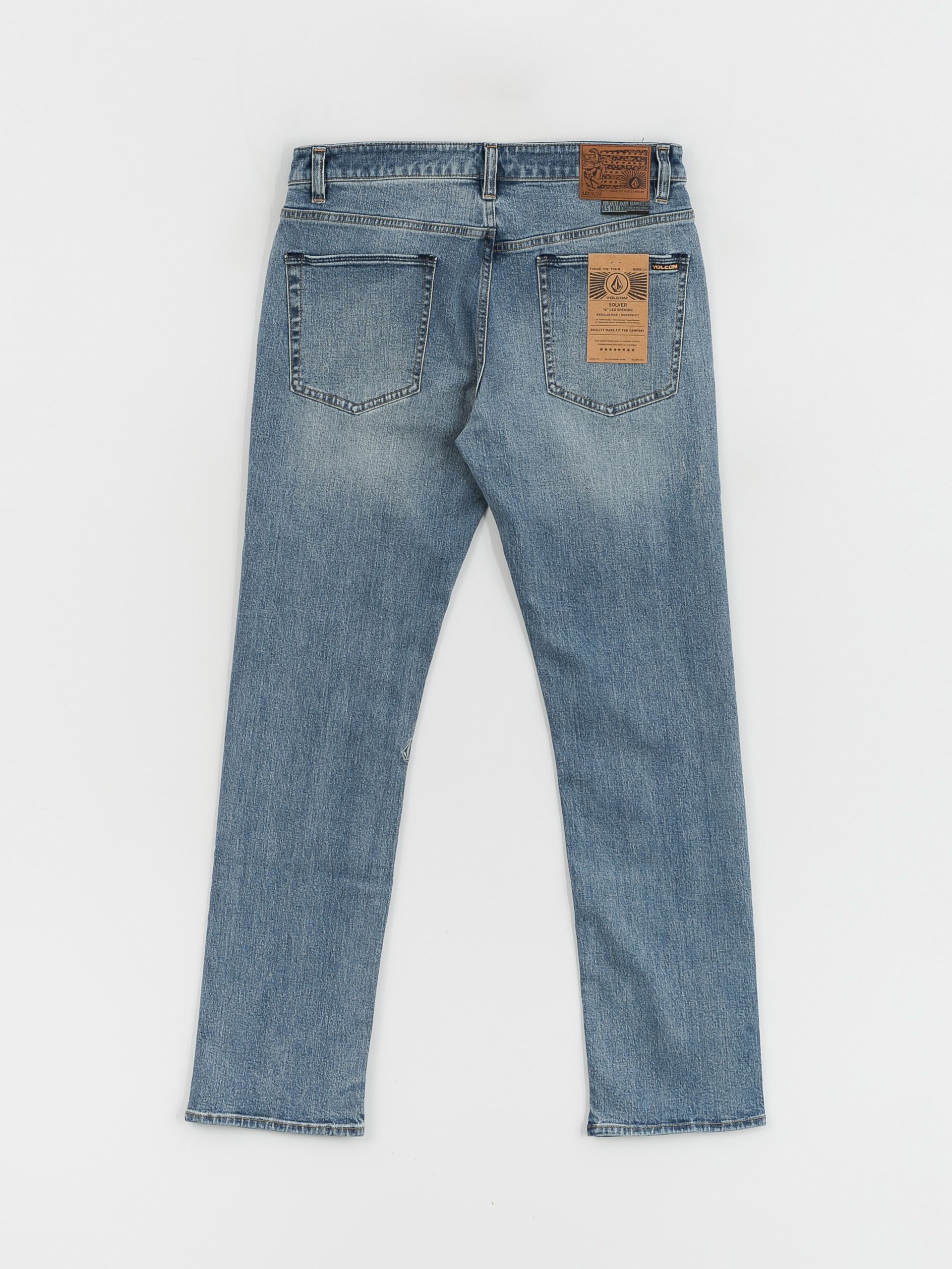 Nohavice Volcom Solver Denim (old town indigo)