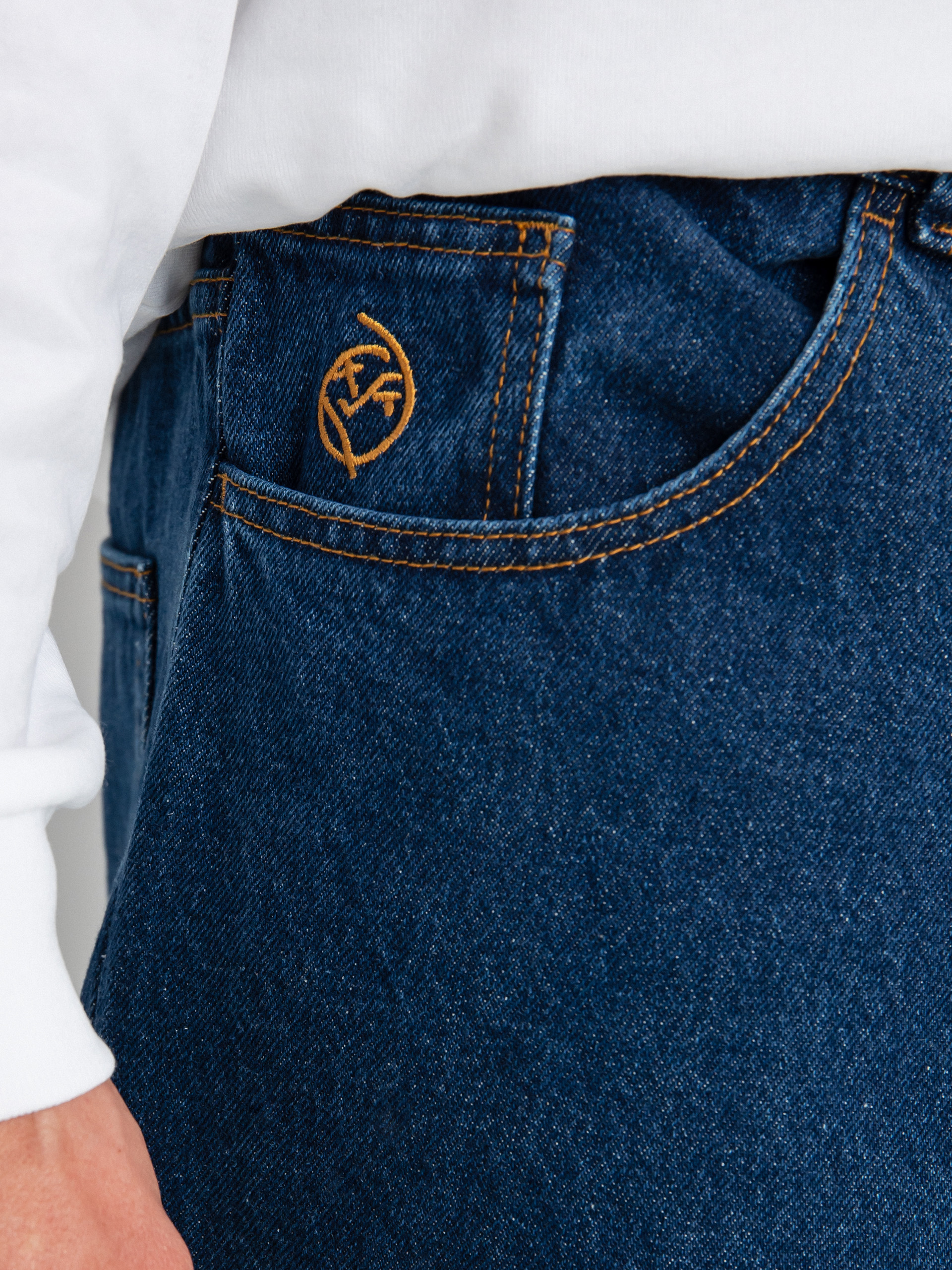 Nohavice Polar Skate Big Boy Jeans (dark blue)