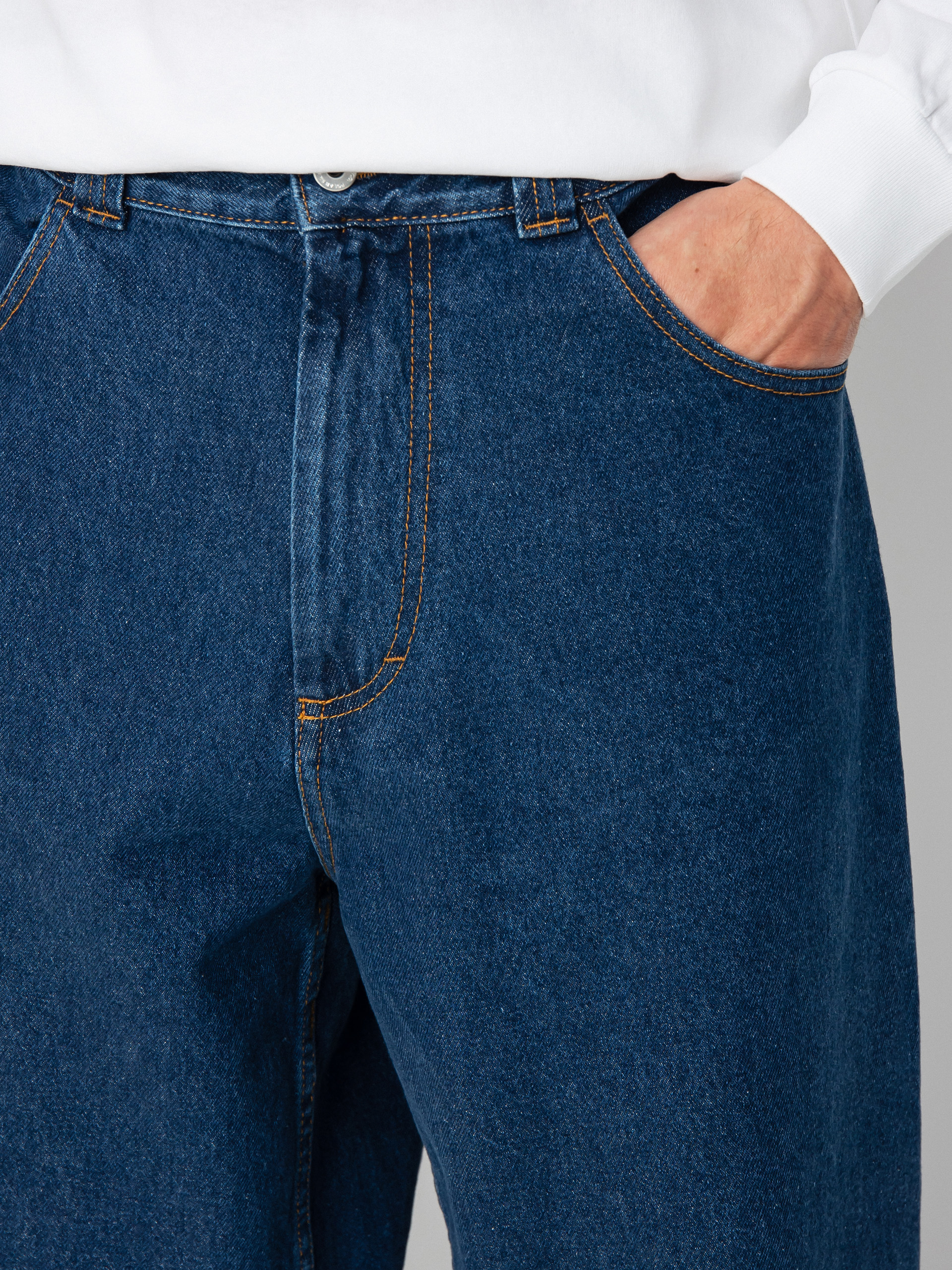 Nohavice Polar Skate Big Boy Jeans (dark blue)