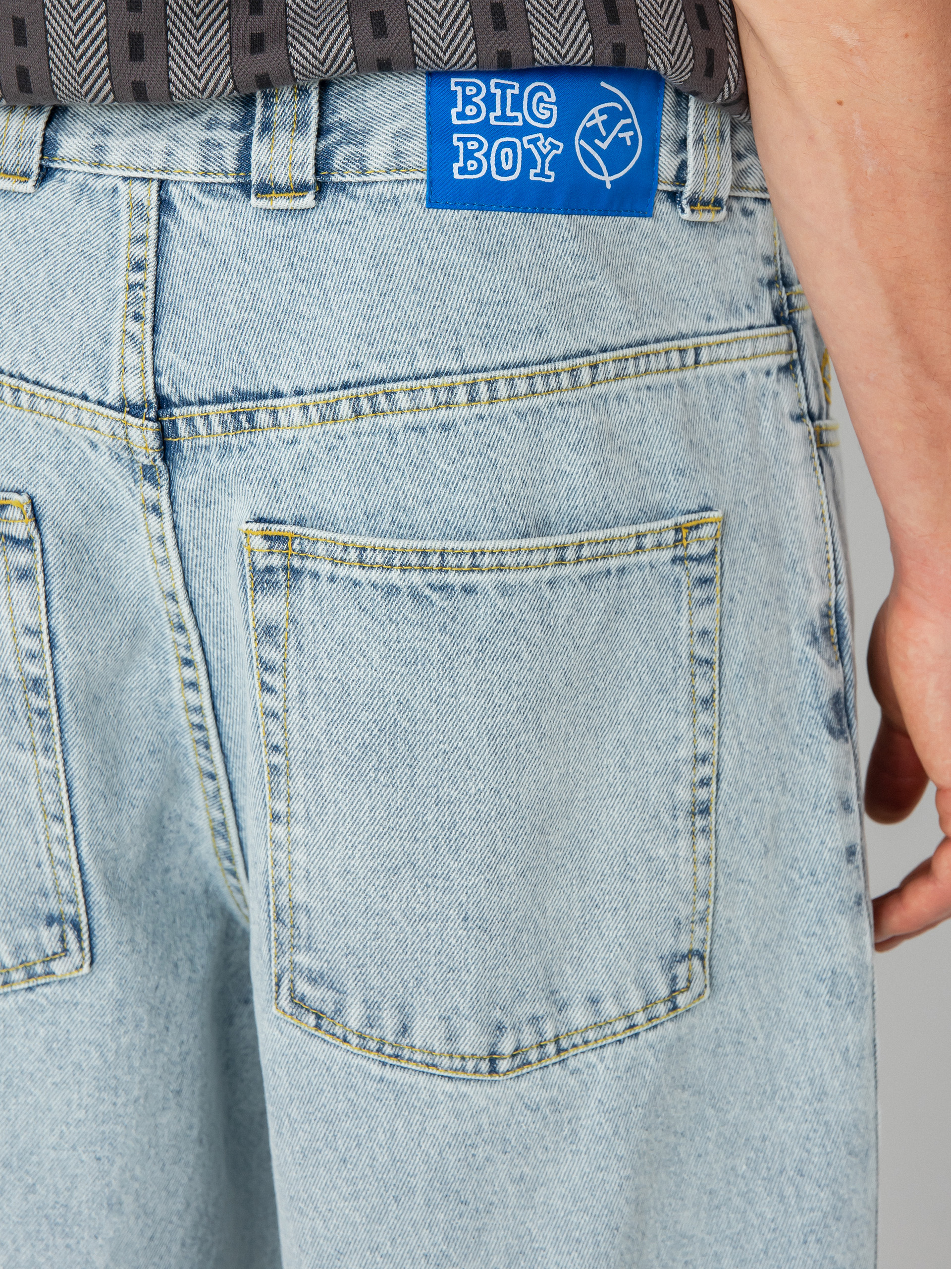 Nohavice Polar Skate Big Boy Jeans (light blue)