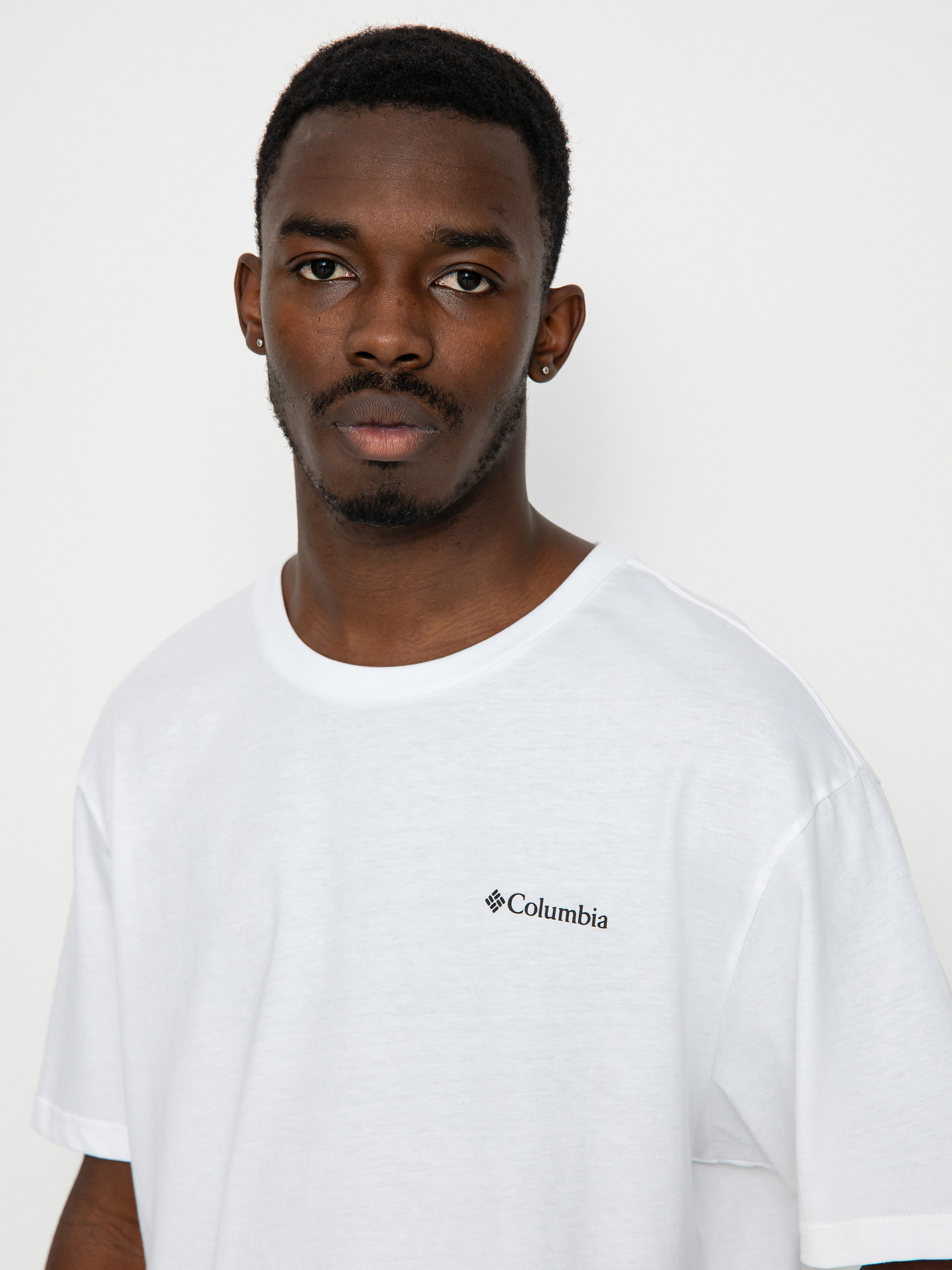 Tričko Columbia Basic Logo (white/lc csc/branded graphic)
