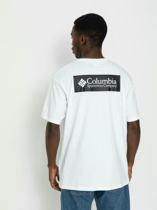 Tričko Columbia North Cascades (white/csc box logo)