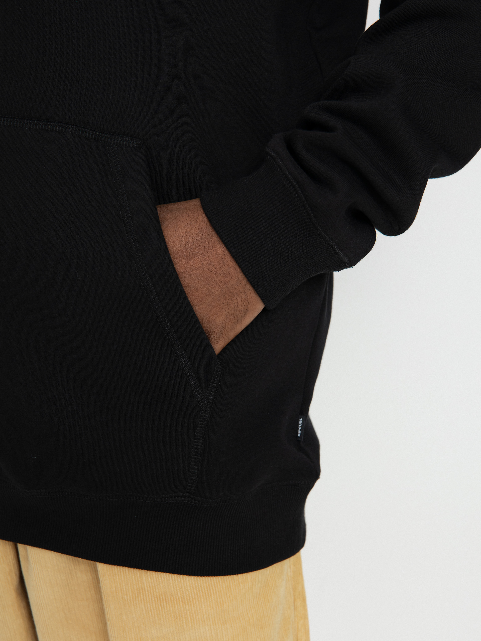 Mikina s kapucňou Rip Curl Search Icon HD (black)