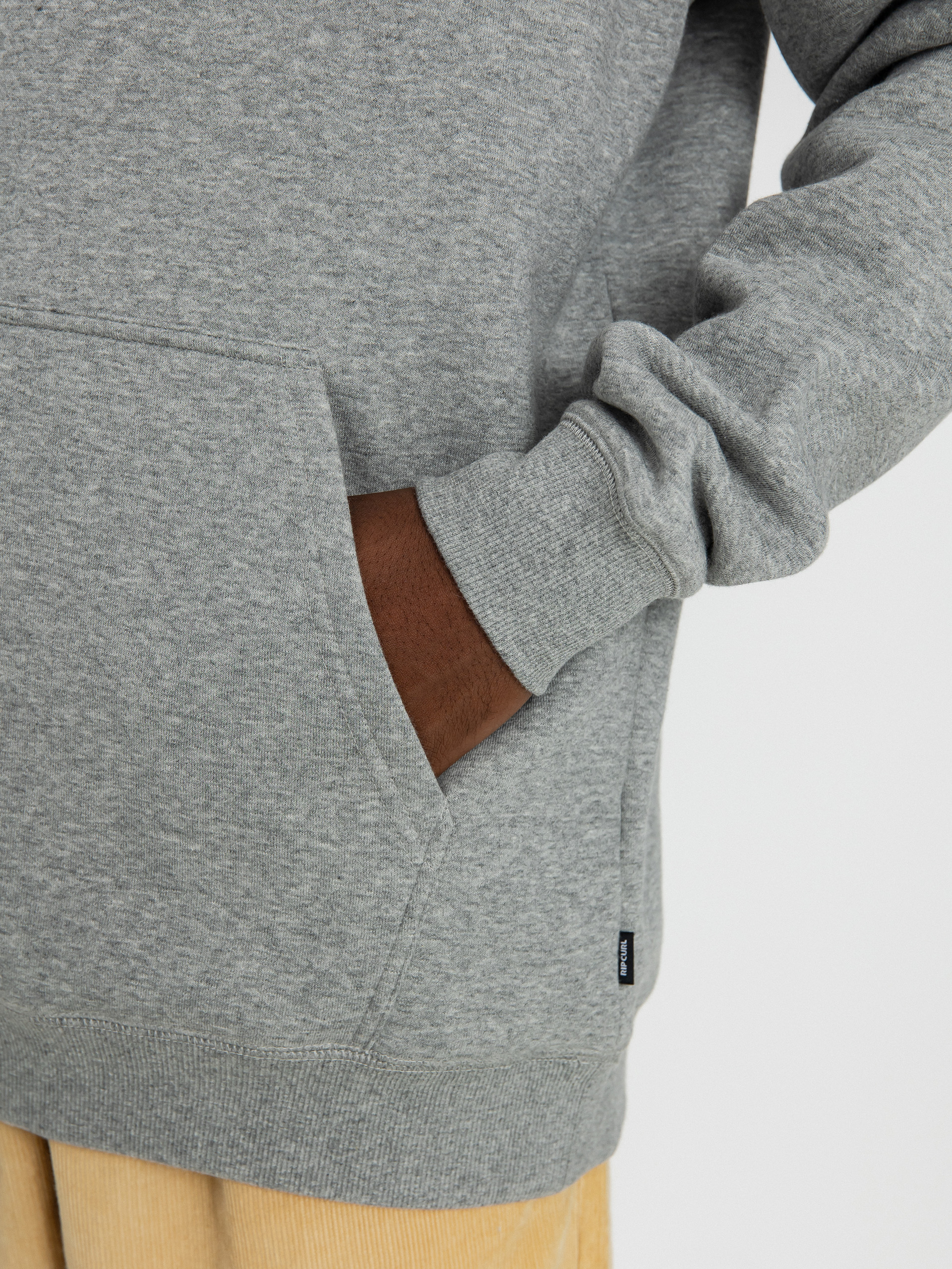 Mikina s kapucňou Rip Curl Wetsuit Icon HD (grey marle)