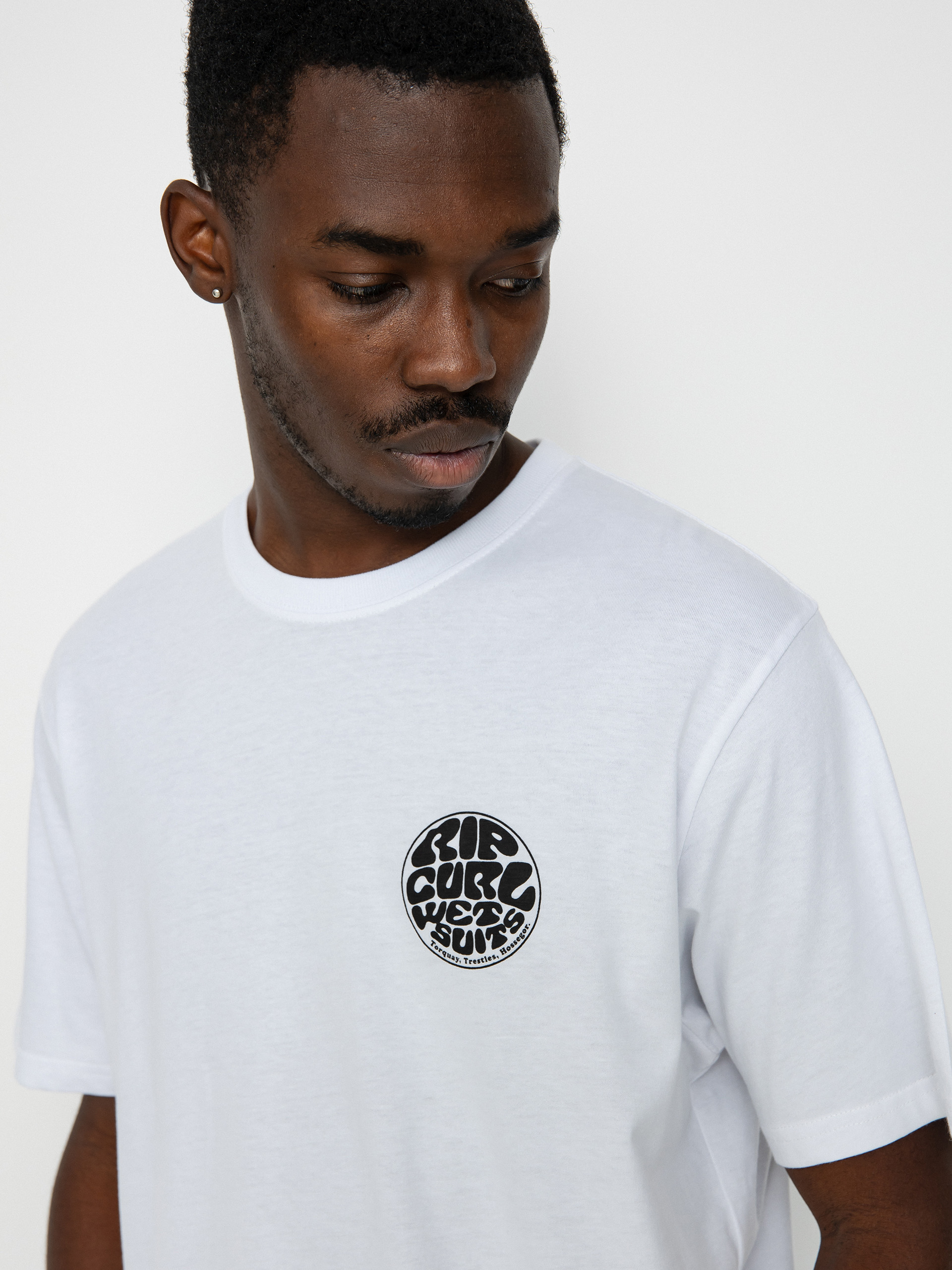 Tričko Rip Curl Wetsuit Icon (white)