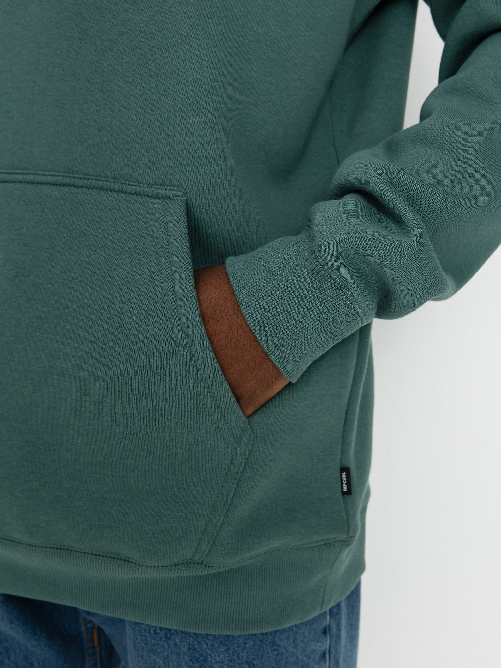 Mikina s kapucňou Rip Curl Wetsuit Icon HD (washed green)