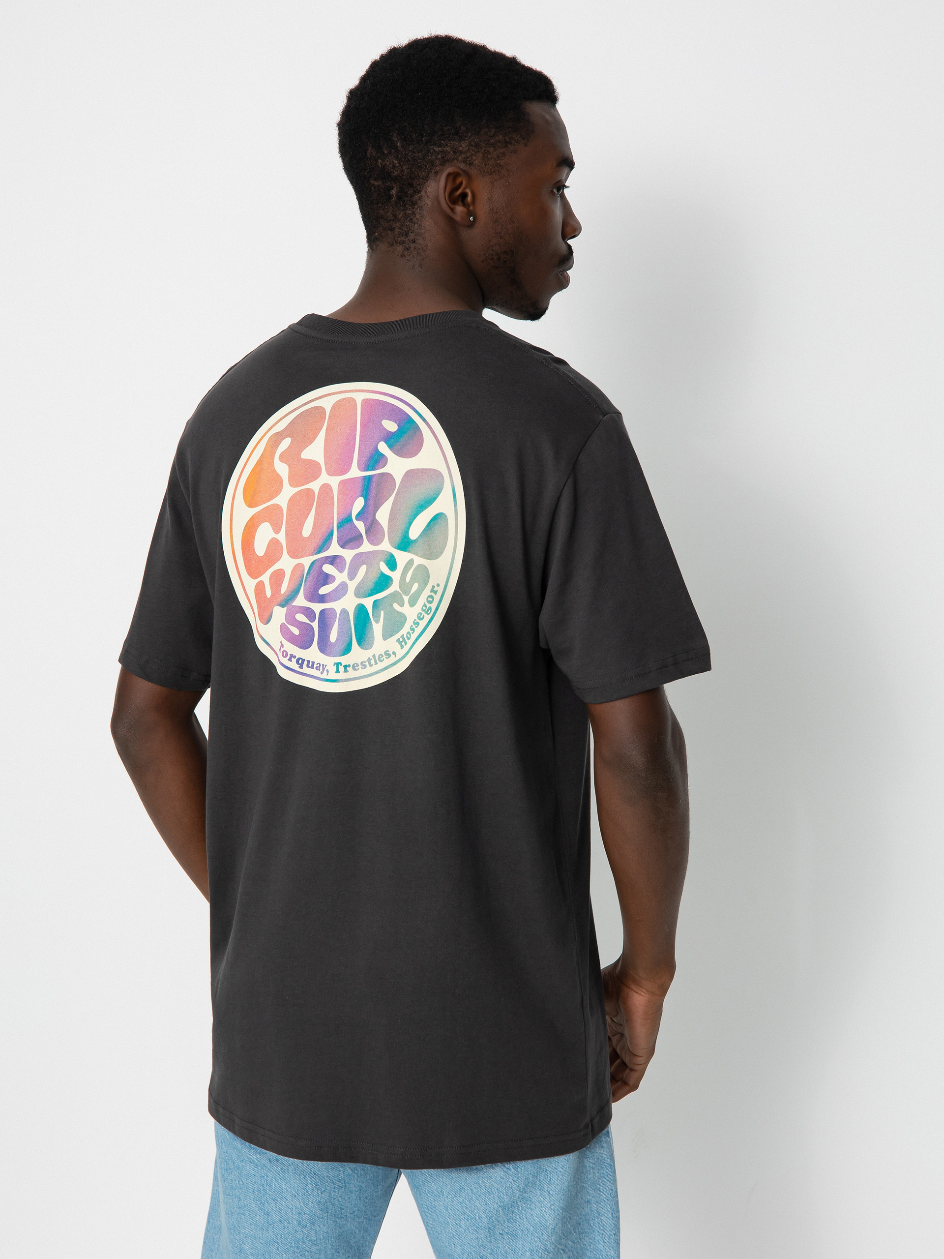 Tričko Rip Curl Passage (washed black)