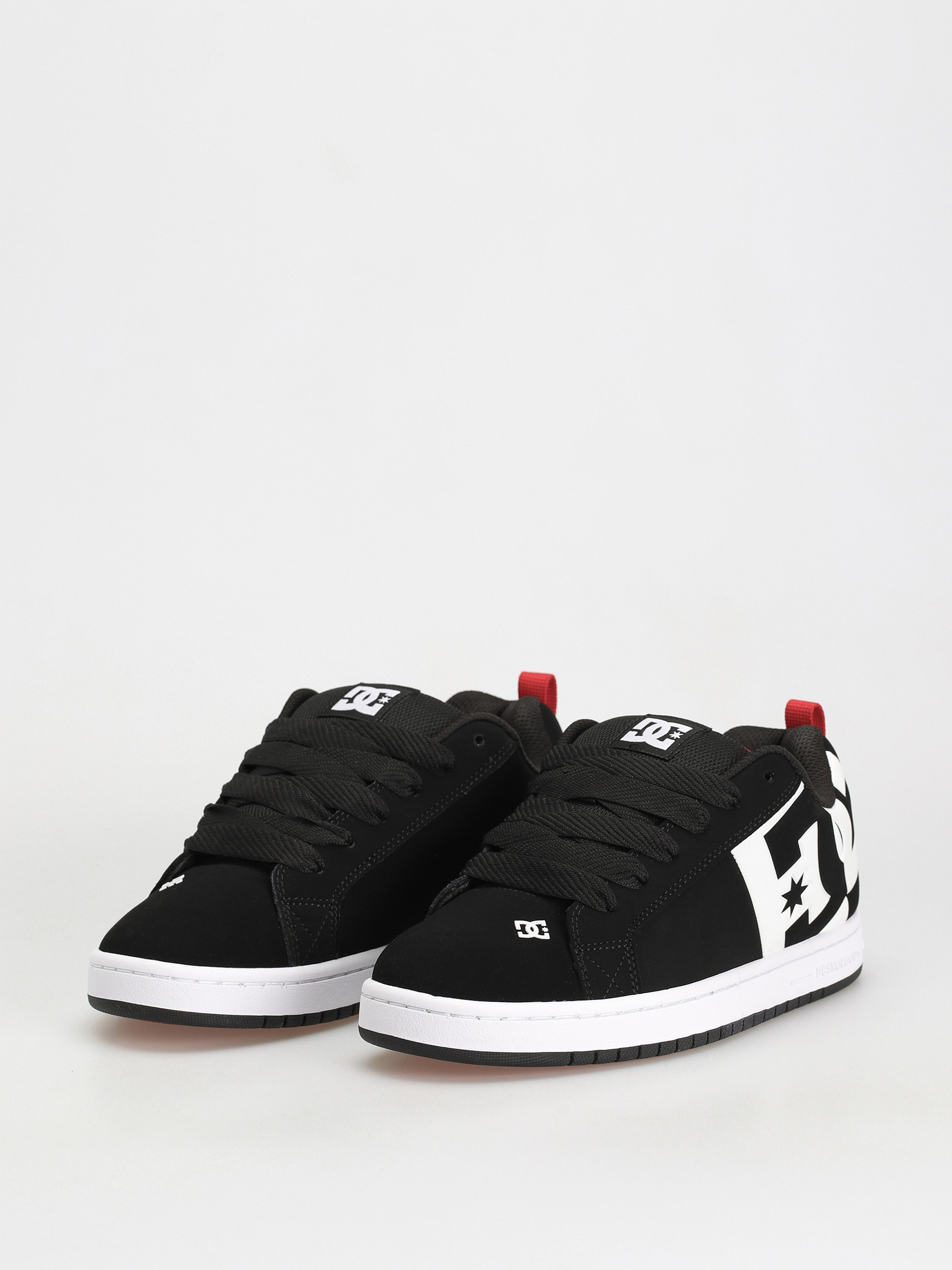 Topánky DC Ct Graffik Sq (black/white/red)