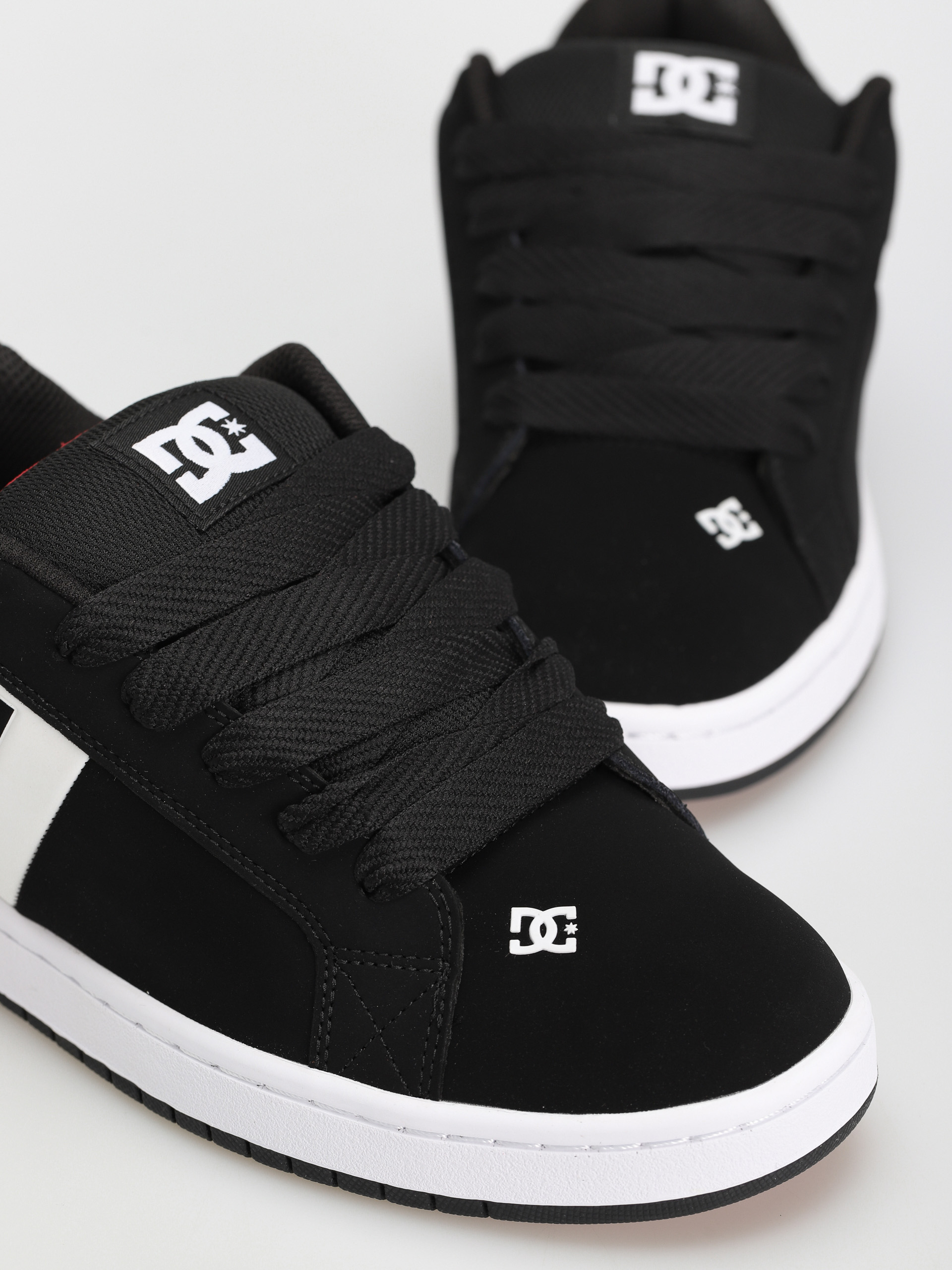 Topánky DC Ct Graffik Sq (black/white/red)