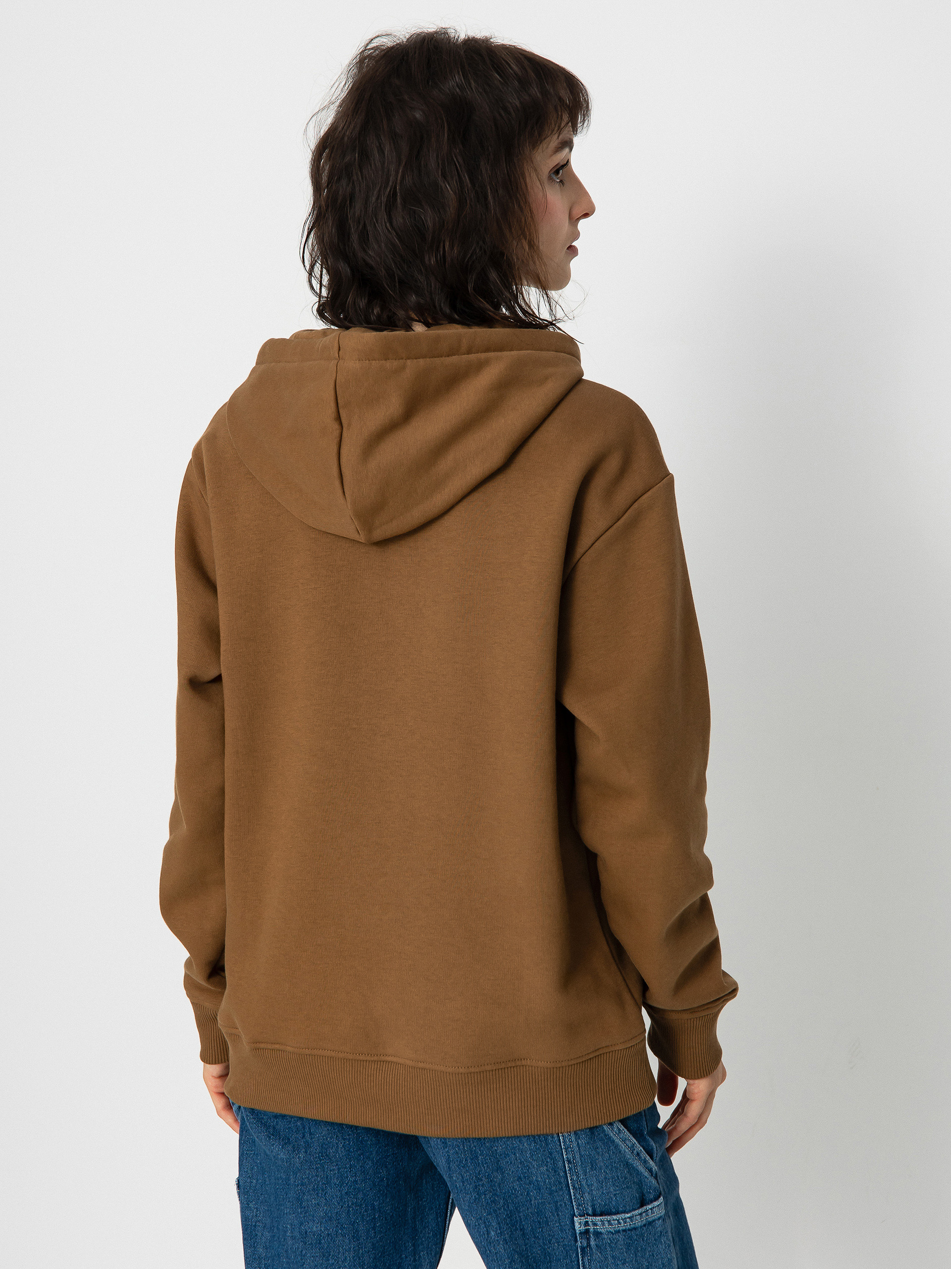 Mikina s kapucňou Vans Flying V Bff Emea HD Wmn (flying v sepia)