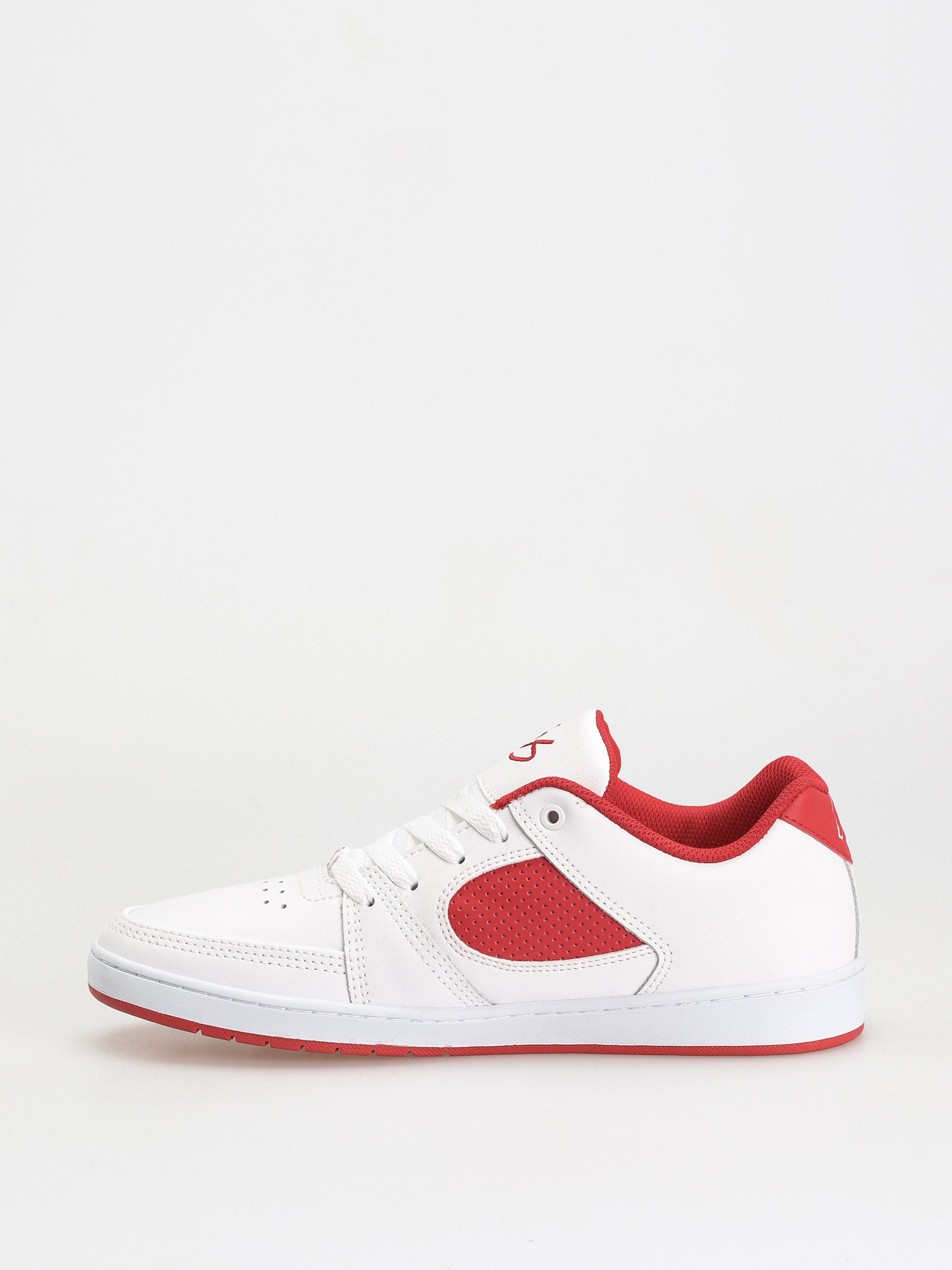 Topánky eS Accel Slim X Go Skateboarding (white/red)