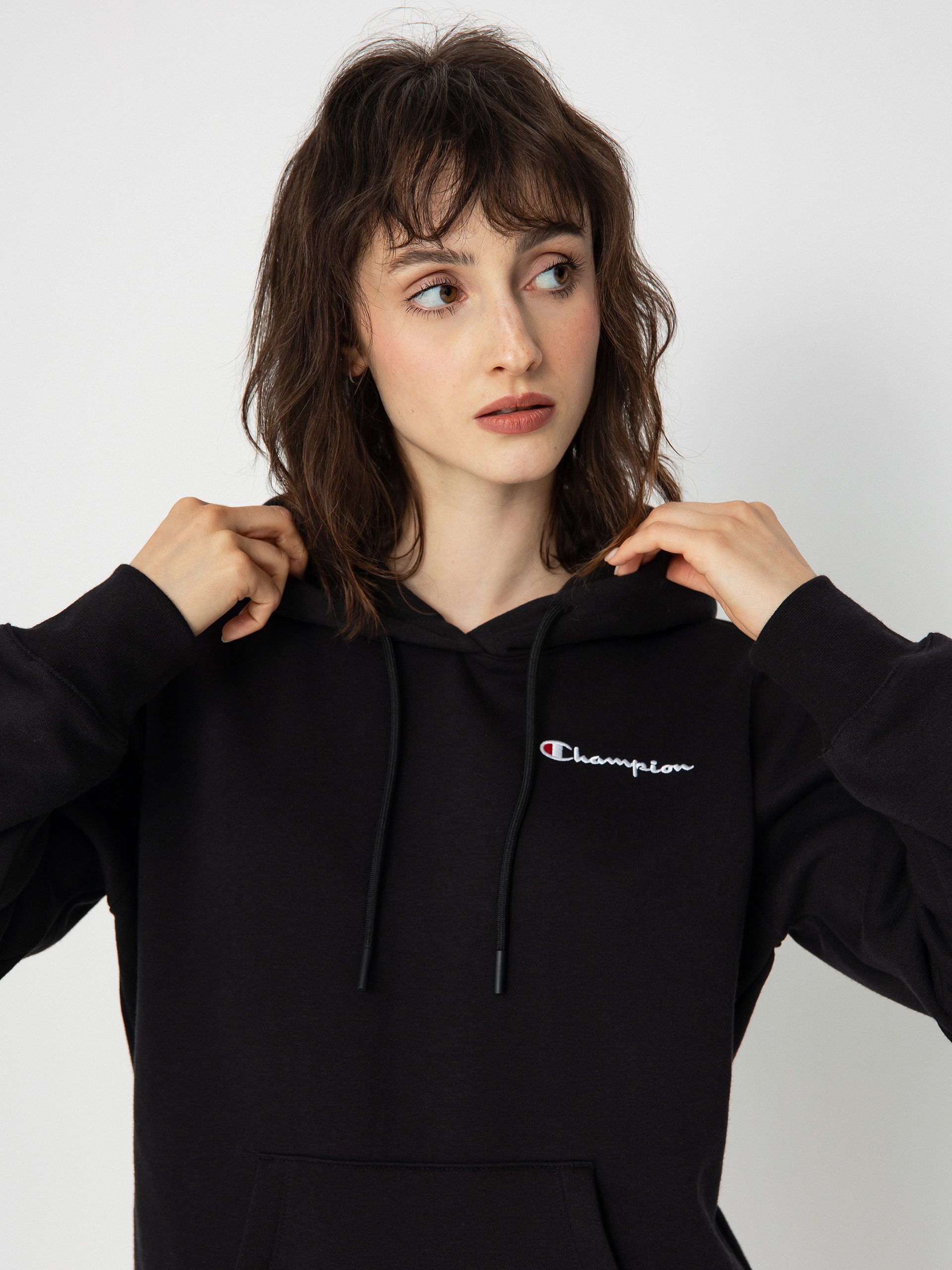 Mikina s kapucňou Champion Legacy Hooded Sweatshirt 116580 Wmn (nbk)