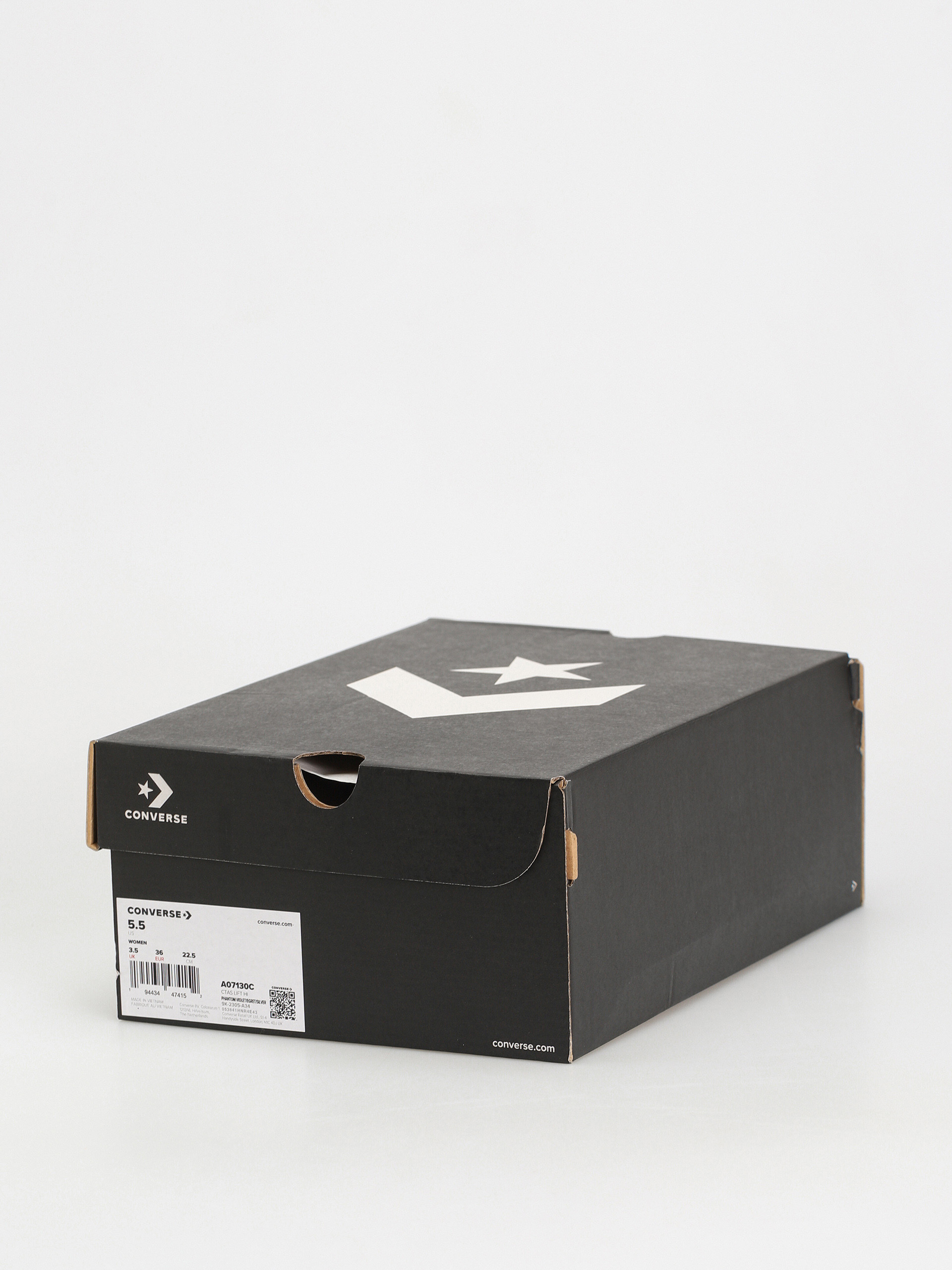 Tenisky Converse Chuck Taylor All Star Lift Hi Wmn (phantom violet/egret/silver)