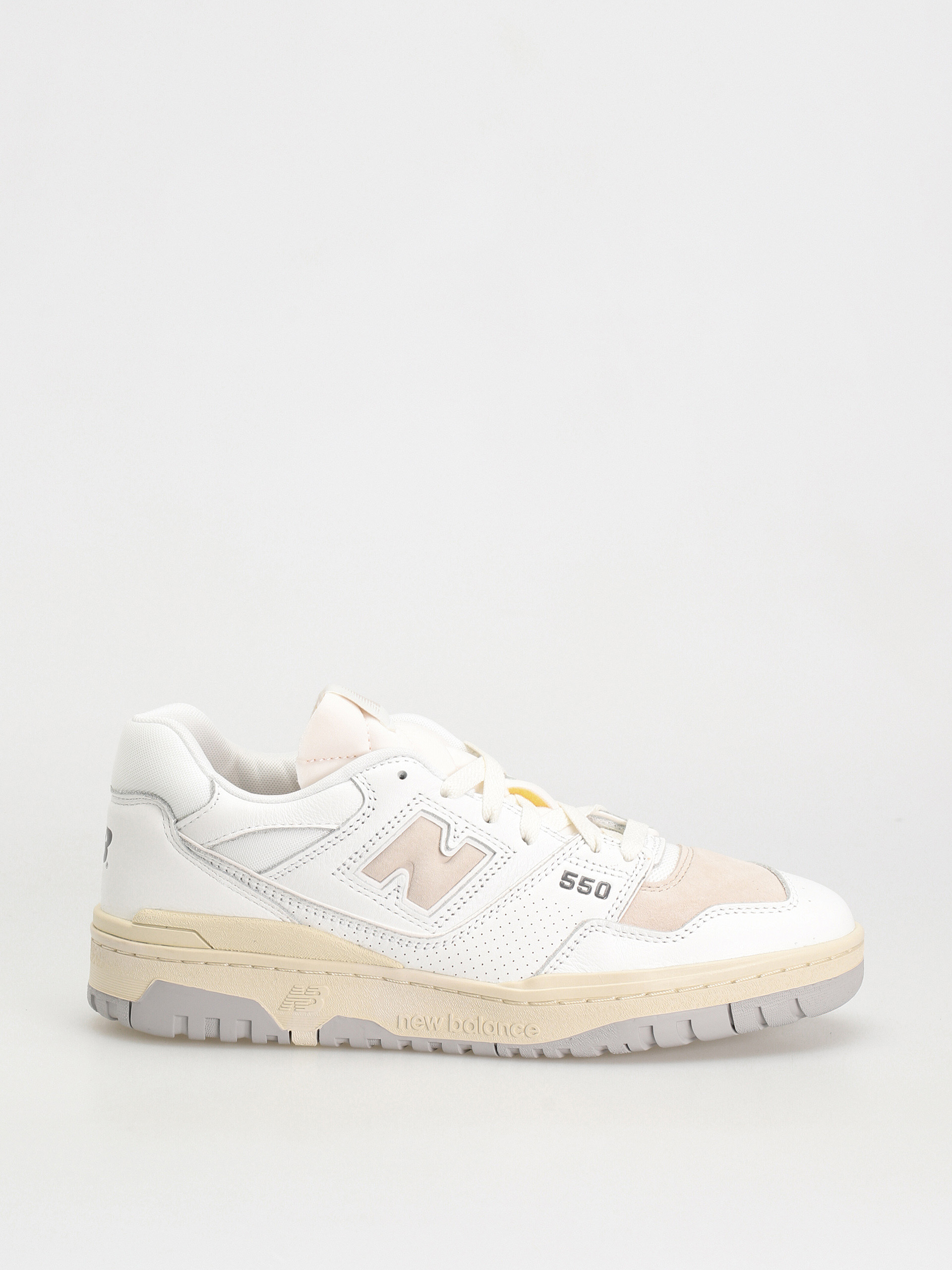 Topu00e1nky New Balance 550 (white/timberwolf/raincloud)