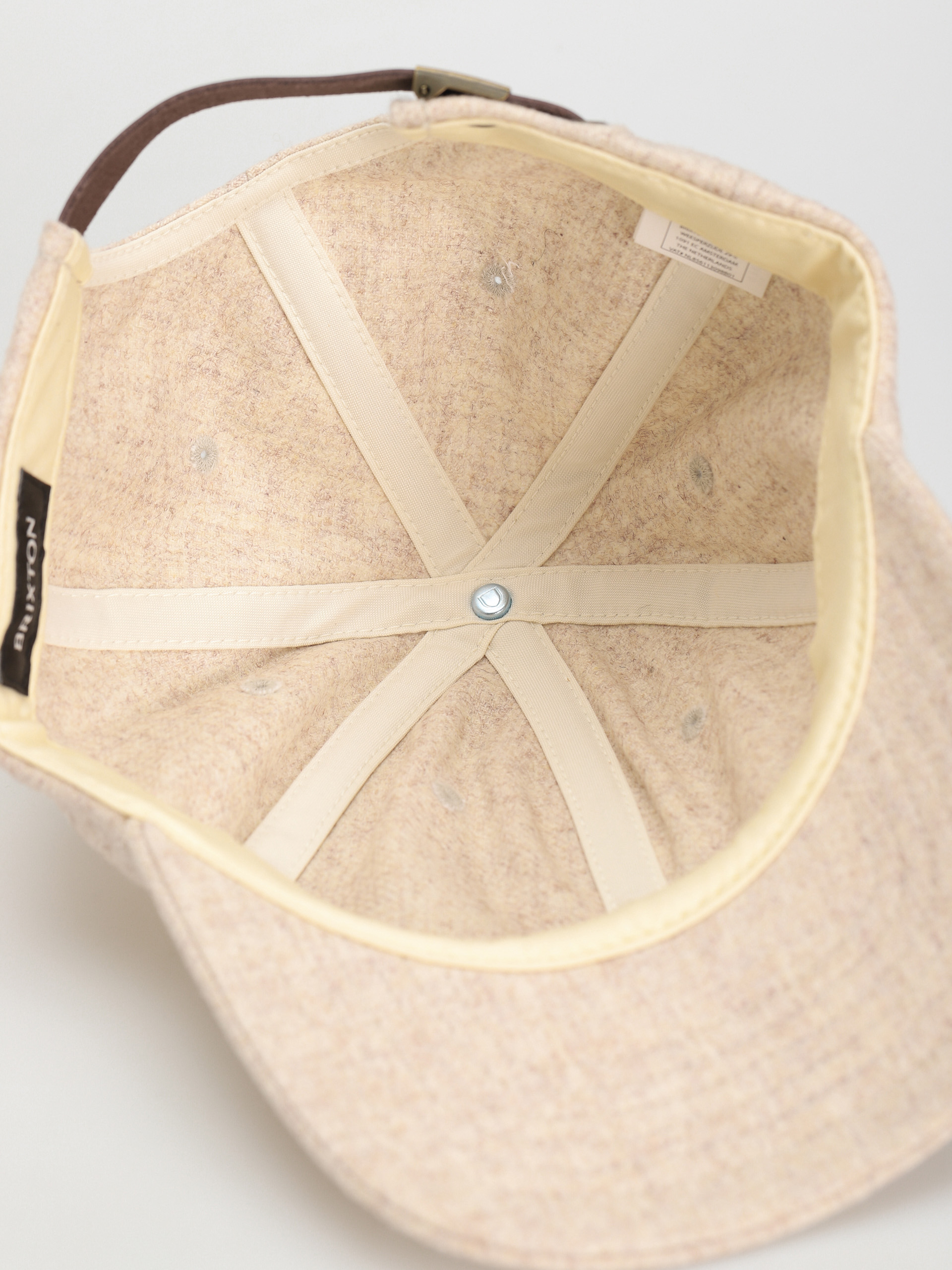 Šiltovka Brixton Stith Mp Adj (oatmeal/oatmeal)